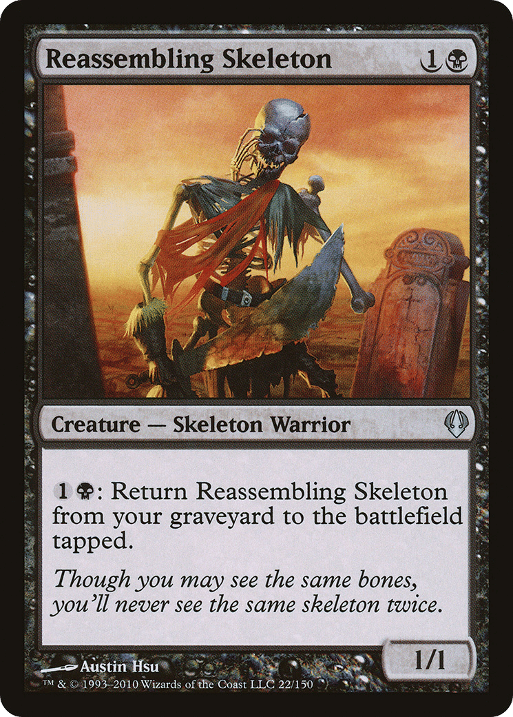 Reassembling Skeleton — Archenemy — Magic: The Gathering
