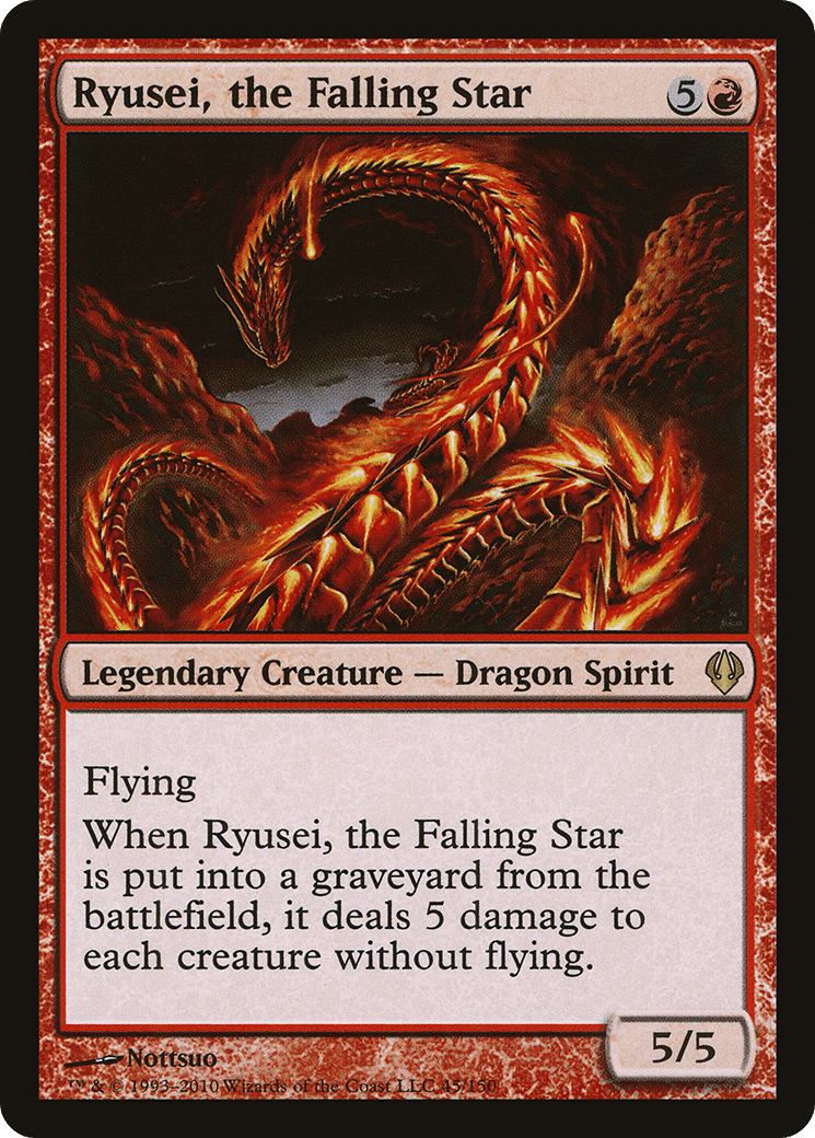 Ryusei, the Falling Star — Archenemy — Magic: The Gathering