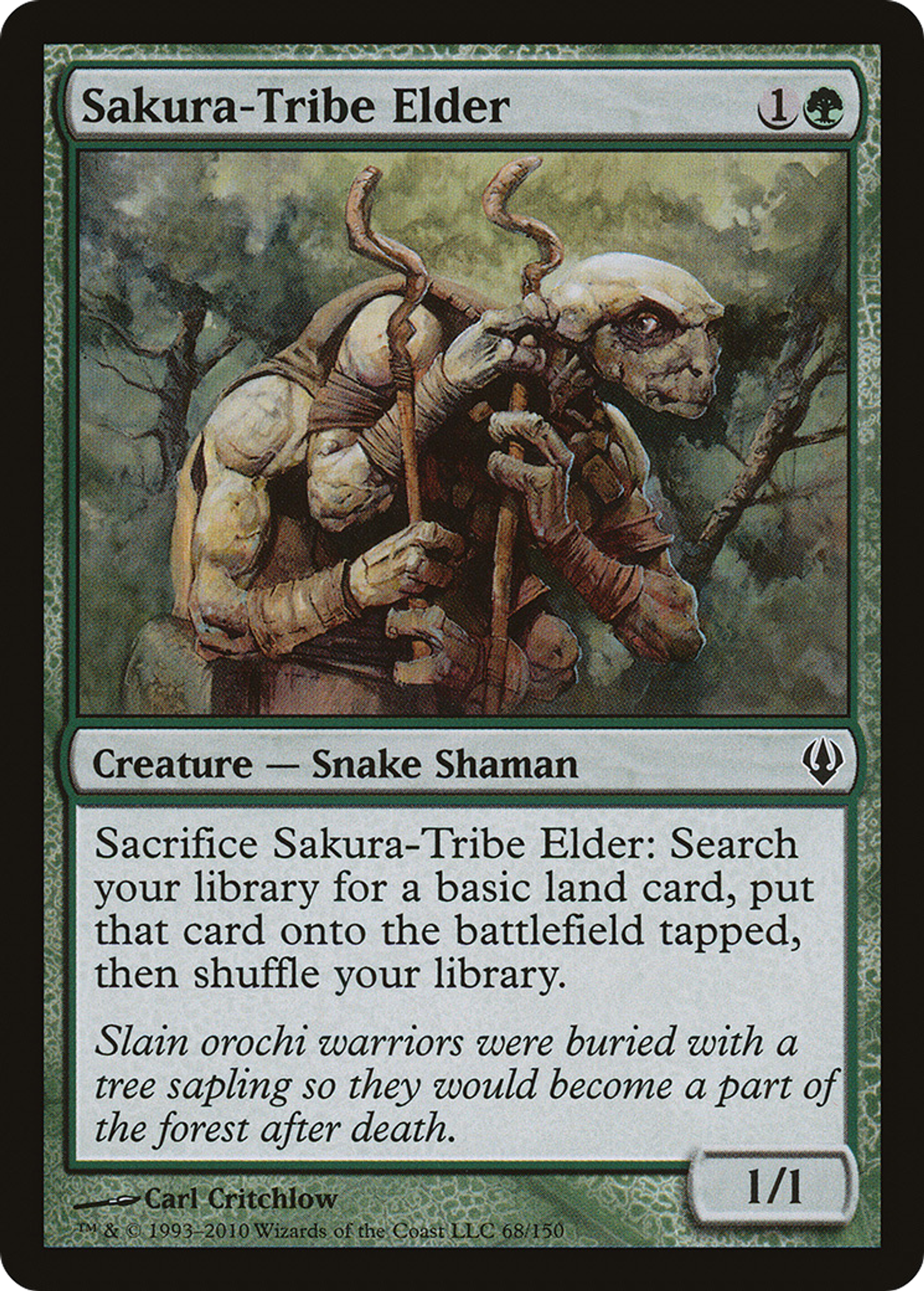 Sakura-Tribe Elder — Archenemy — Magic: The Gathering