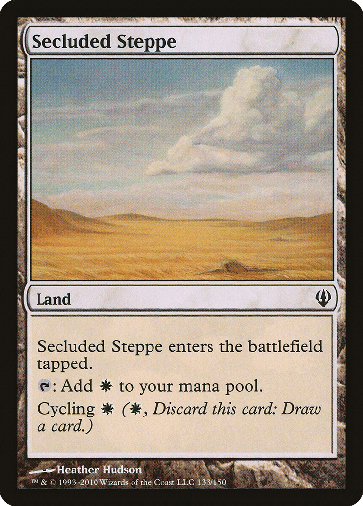 Secluded Steppe — Archenemy — Magic: The Gathering