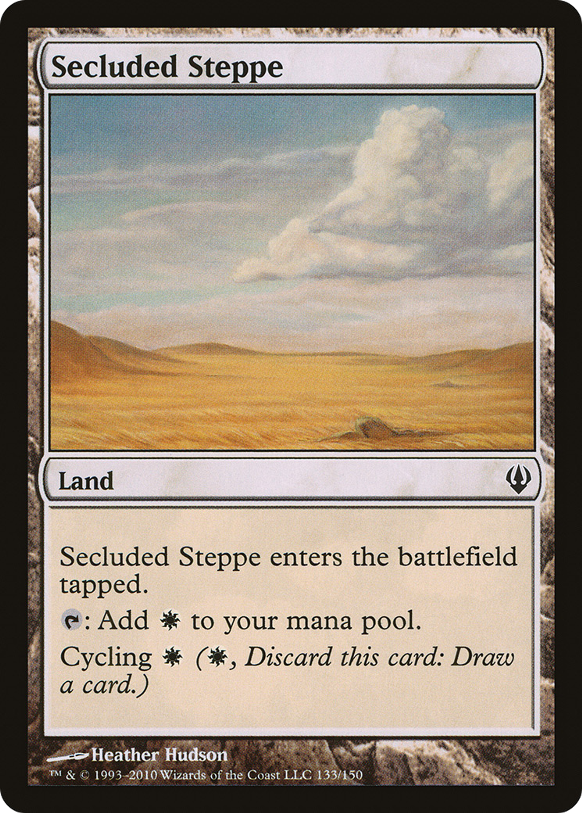Secluded Steppe — Archenemy — Magic: The Gathering