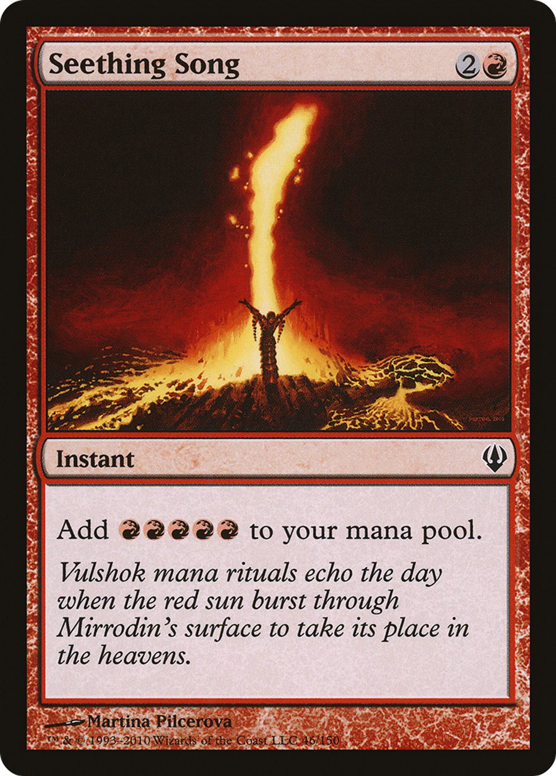 Seething Song — Archenemy — Magic: The Gathering