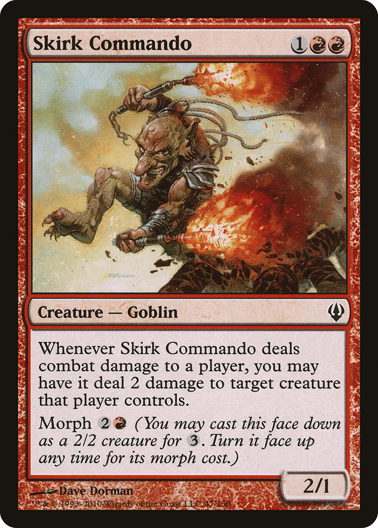 Skirk Commando — Archenemy — Magic: The Gathering