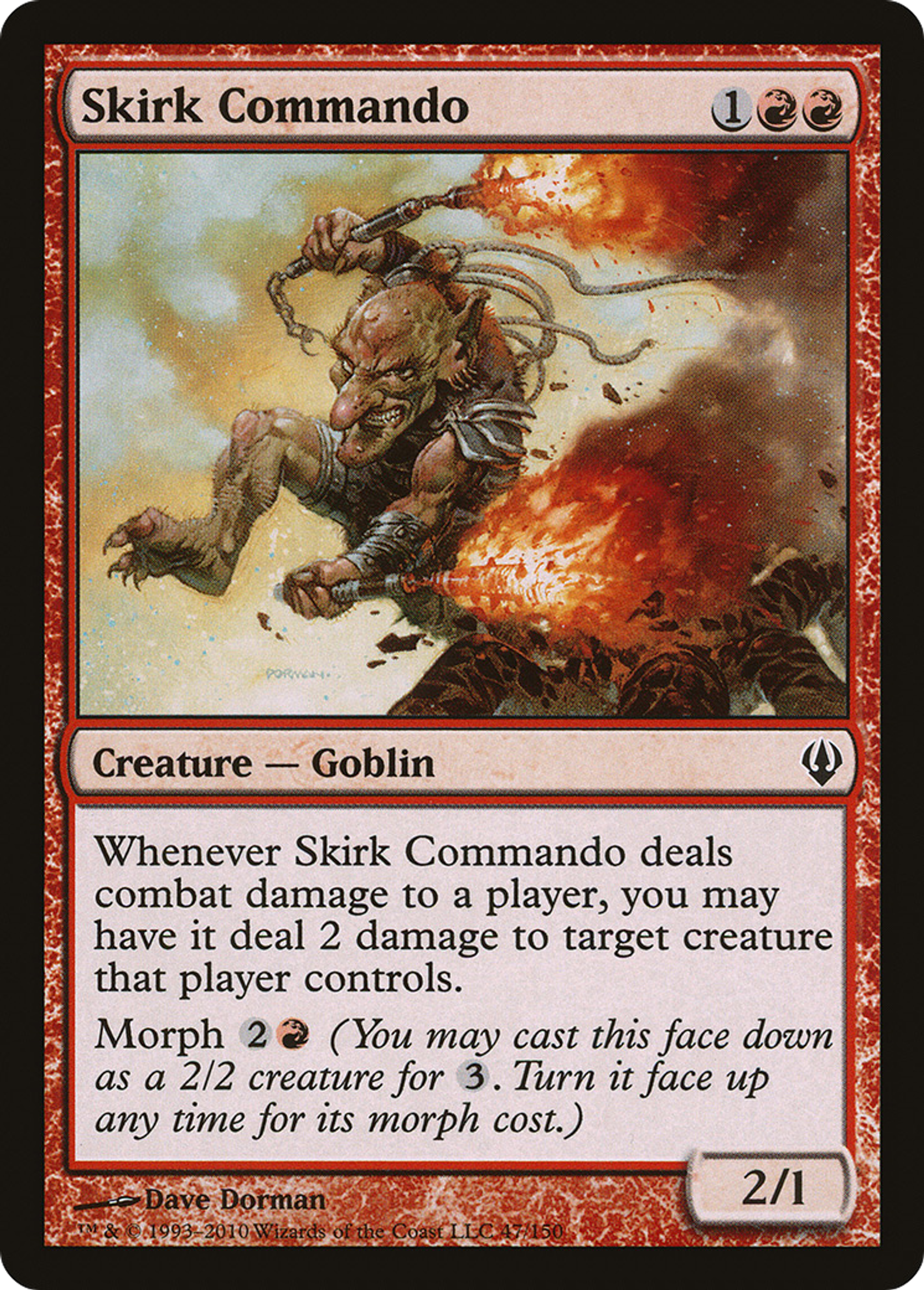Skirk Commando — Archenemy — Magic: The Gathering
