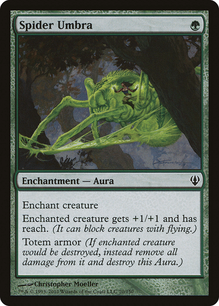 Spider Umbra — Archenemy — Magic: The Gathering