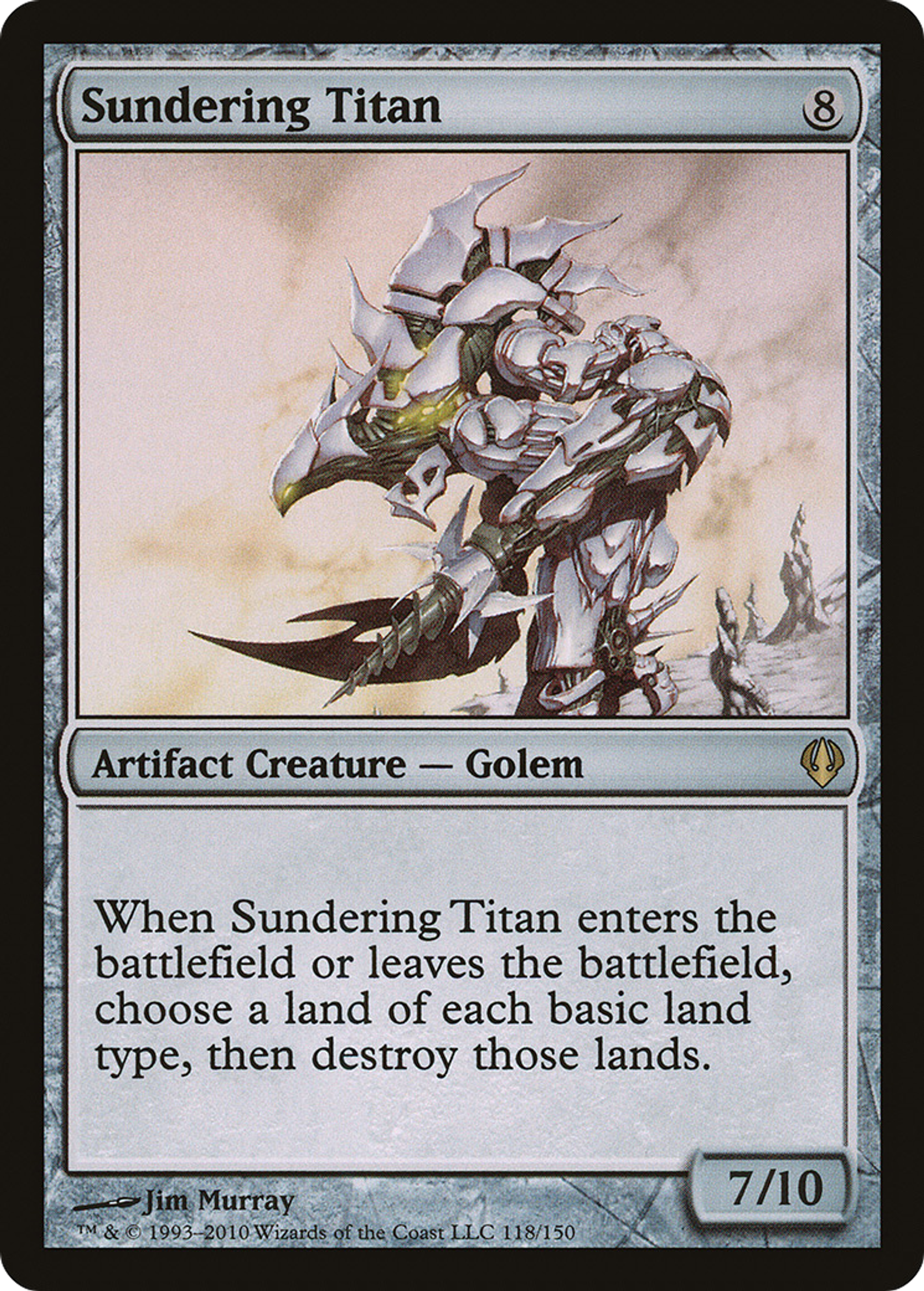 Sundering Titan — Archenemy — Magic: The Gathering