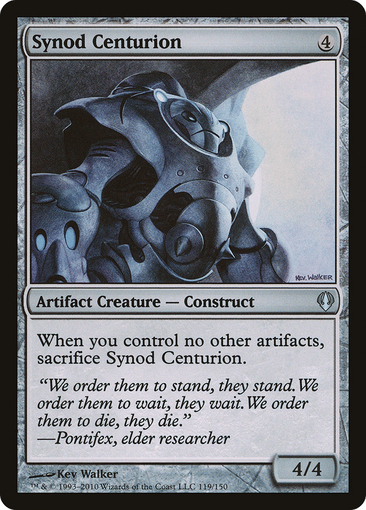 Synod Centurion — Archenemy — Magic: The Gathering