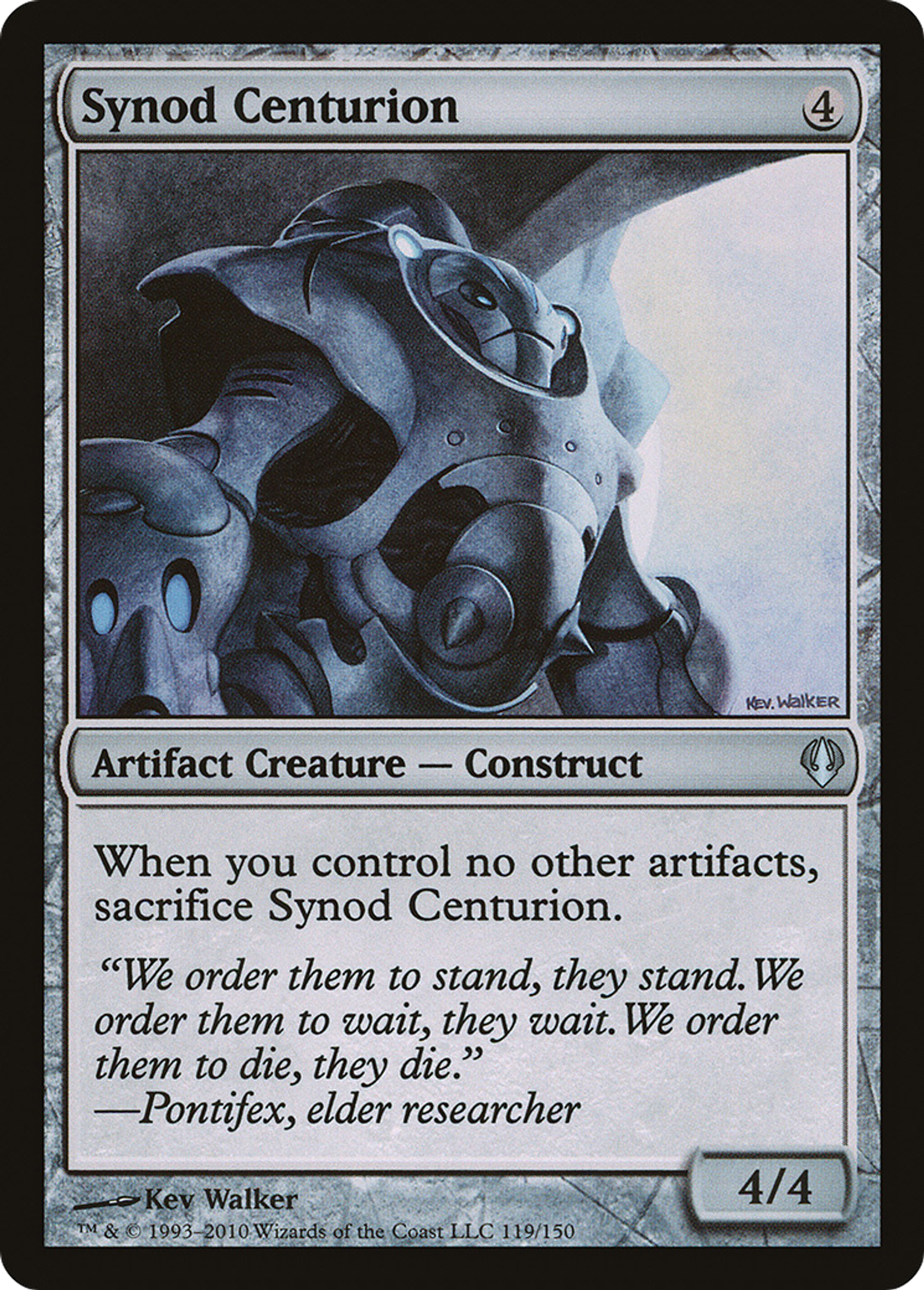 Synod Centurion — Archenemy — Magic: The Gathering