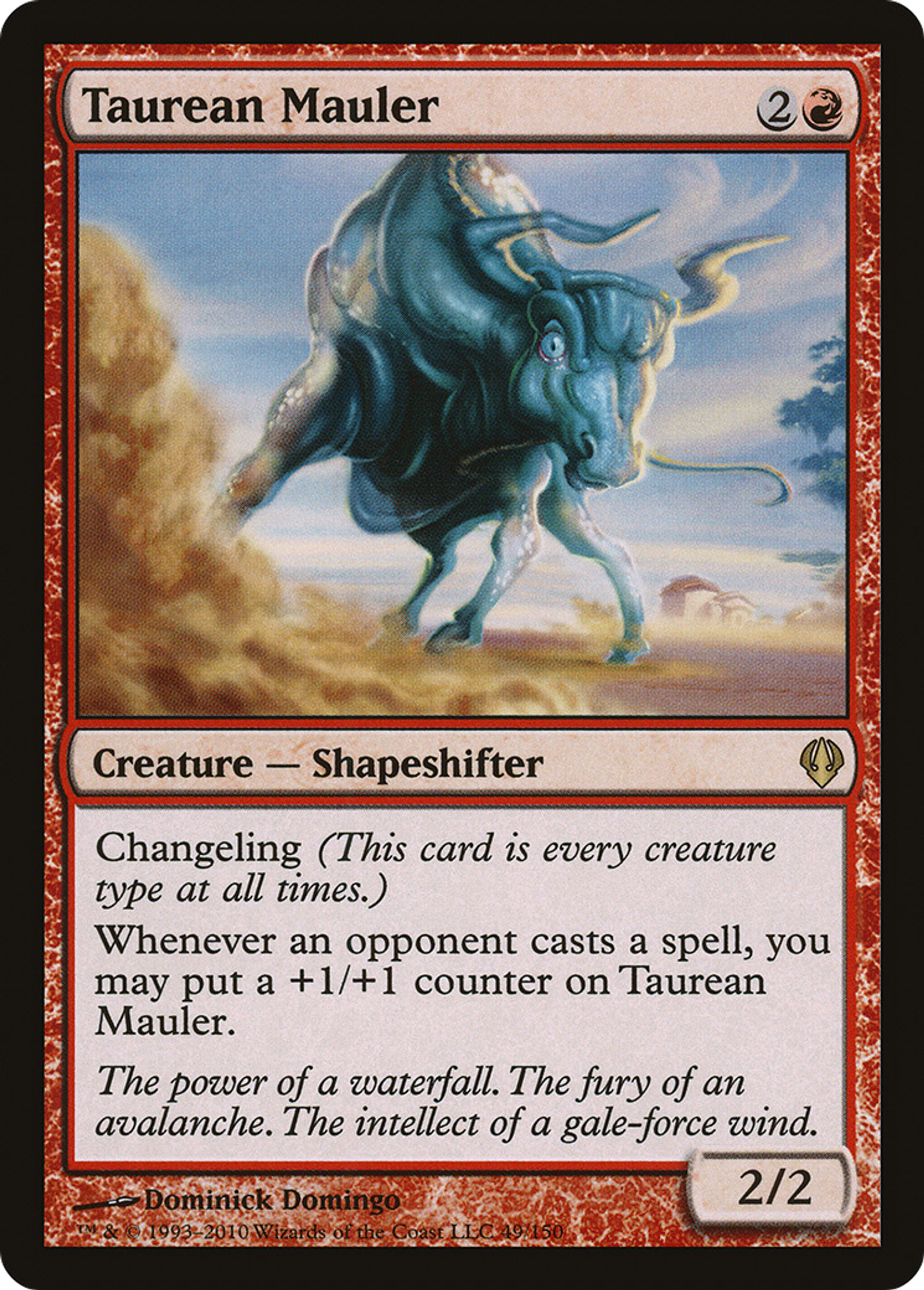 Taurean Mauler — Archenemy — Magic: The Gathering