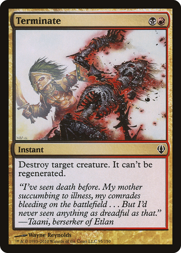 Terminate — Archenemy — Magic: The Gathering