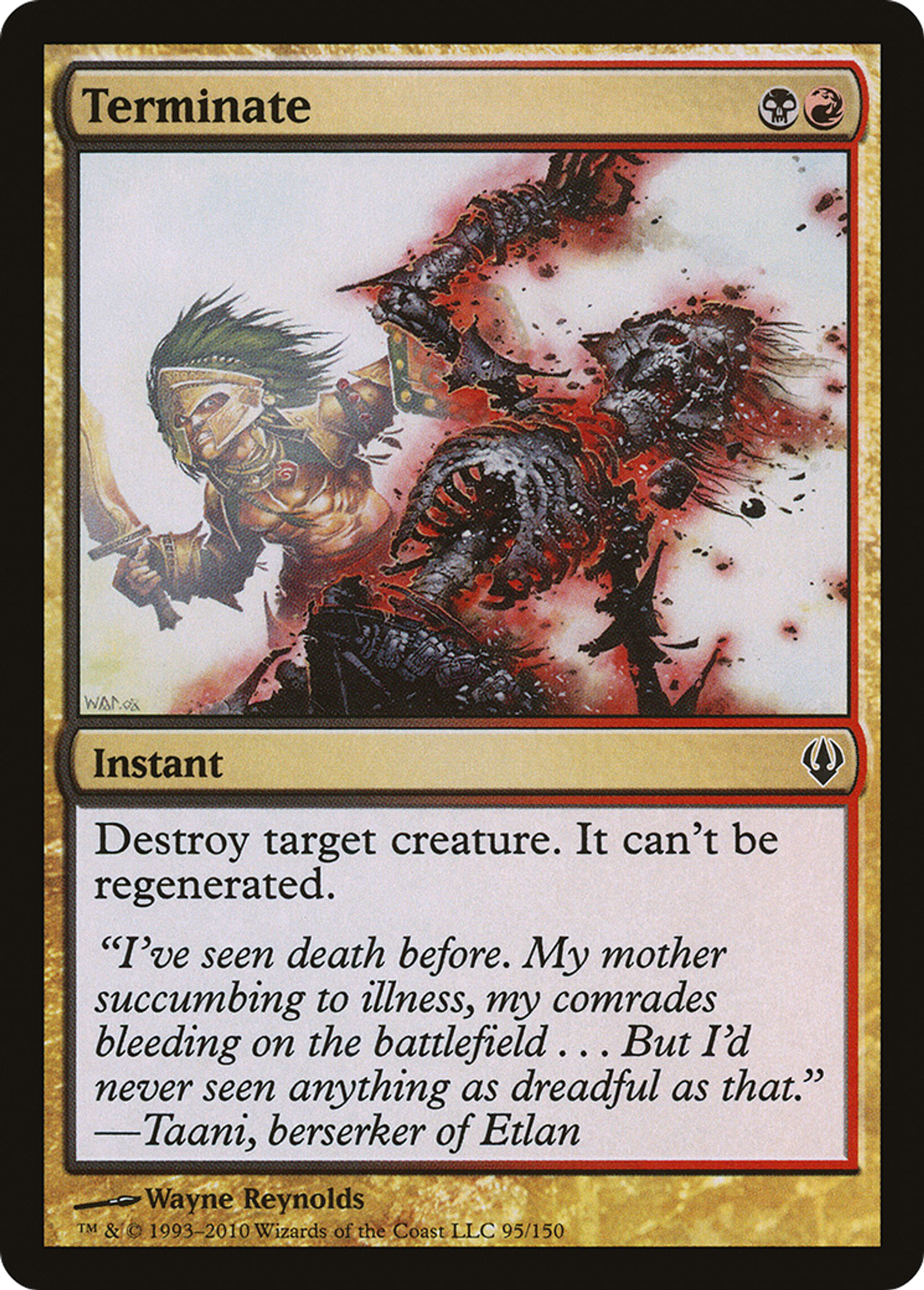 Terminate — Archenemy — Magic: The Gathering