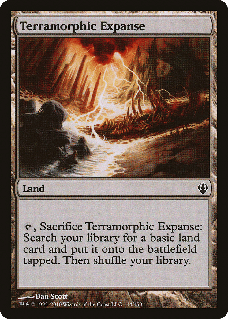 Immensité terramorphe — Archenemy — Magic: The Gathering