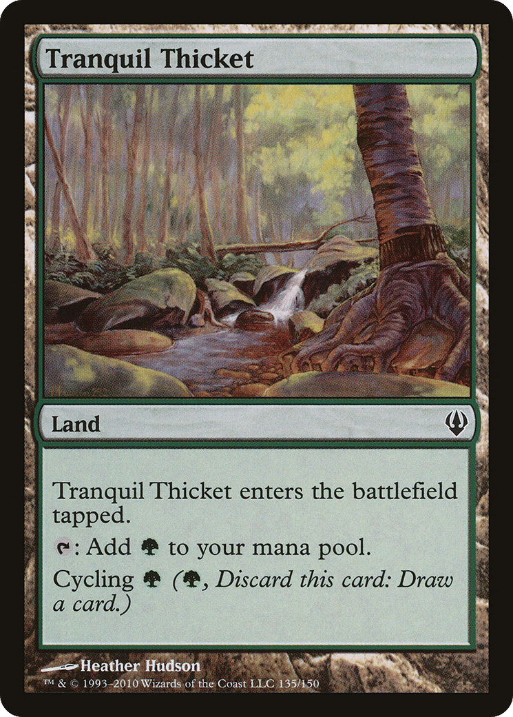 Tranquil Thicket — Archenemy — Magic: The Gathering