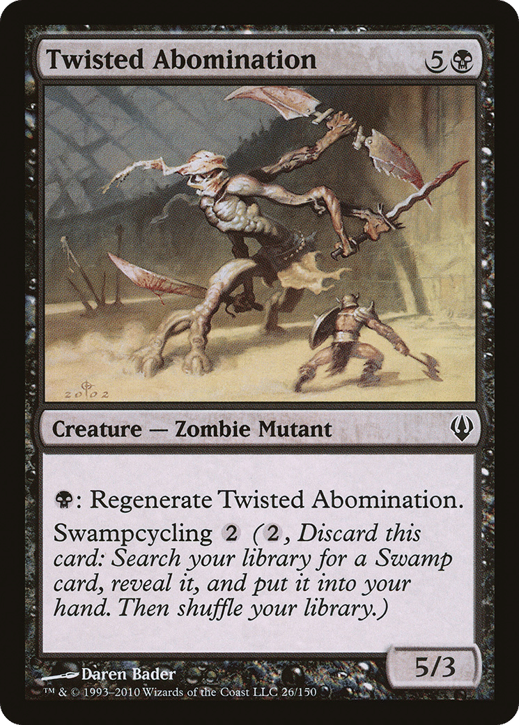Twisted Abomination — Archenemy — Magic: The Gathering