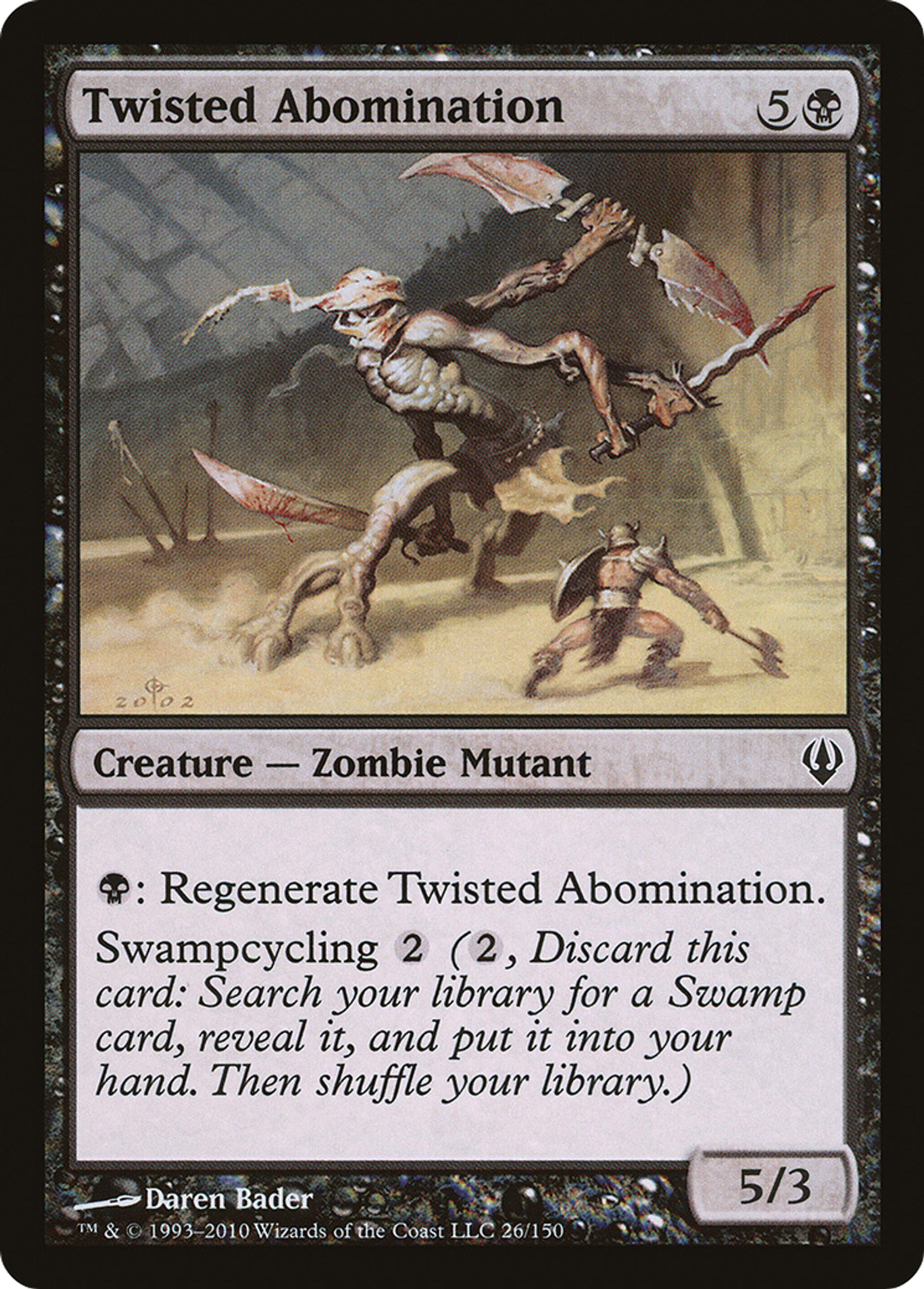 Twisted Abomination — Archenemy — Magic: The Gathering