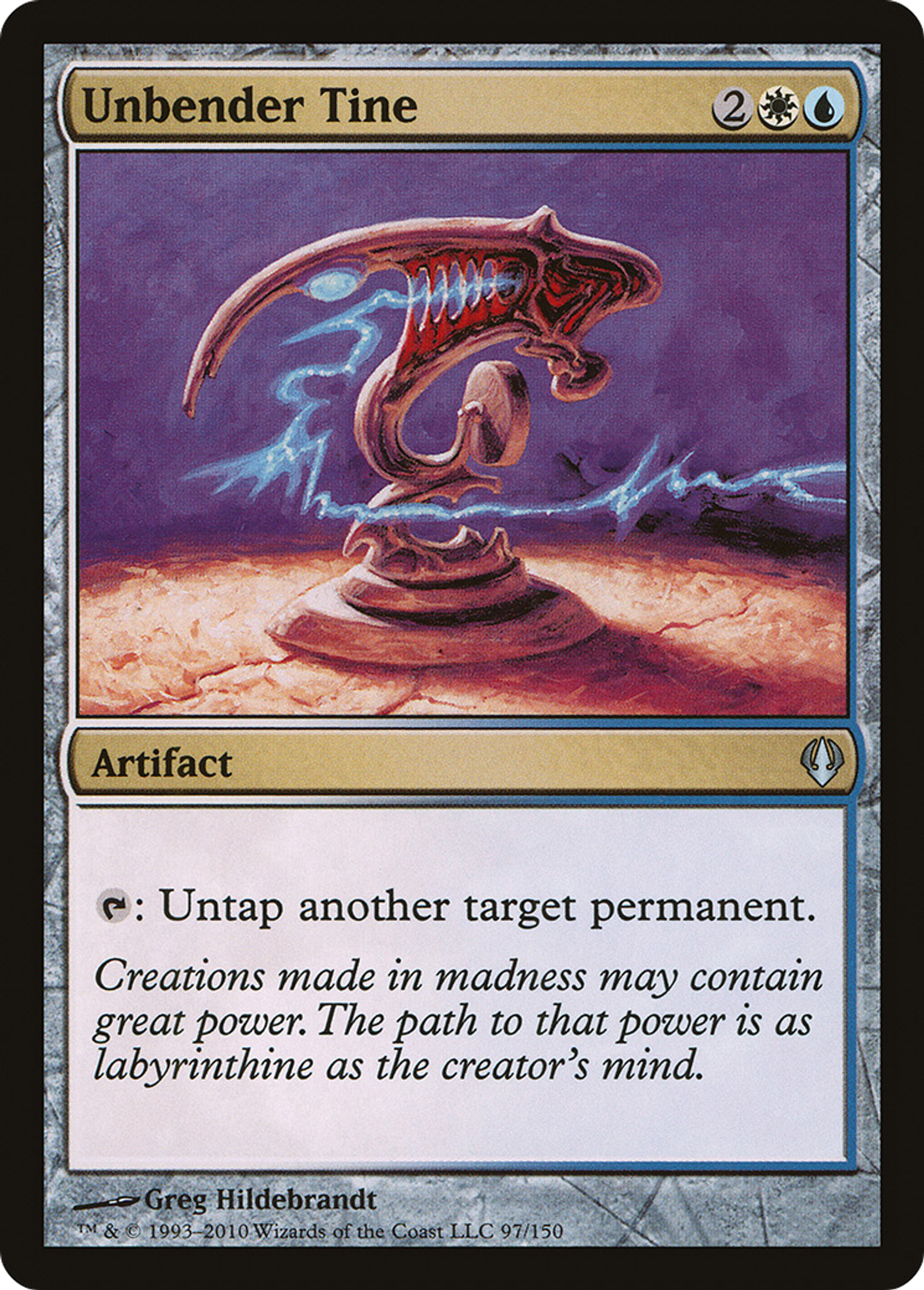 Unbender Tine — Archenemy — Magic: The Gathering