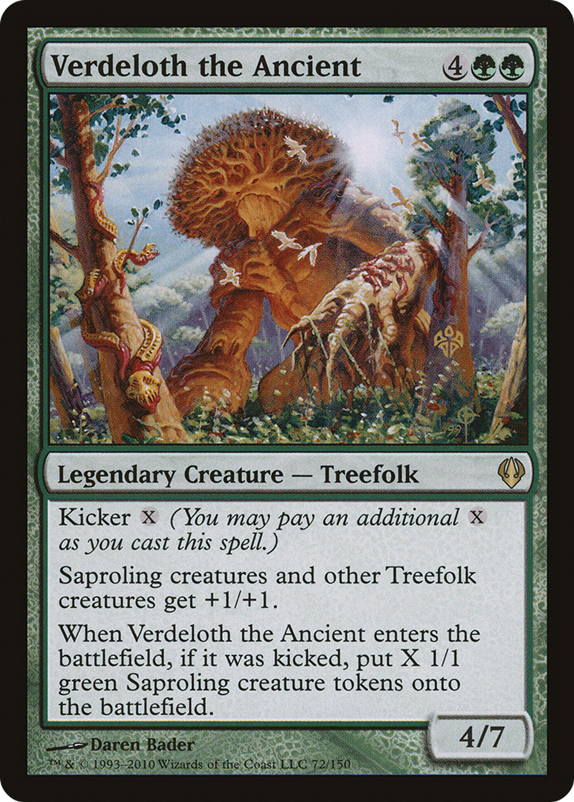 Verdeloth the Ancient — Archenemy — Magic: The Gathering