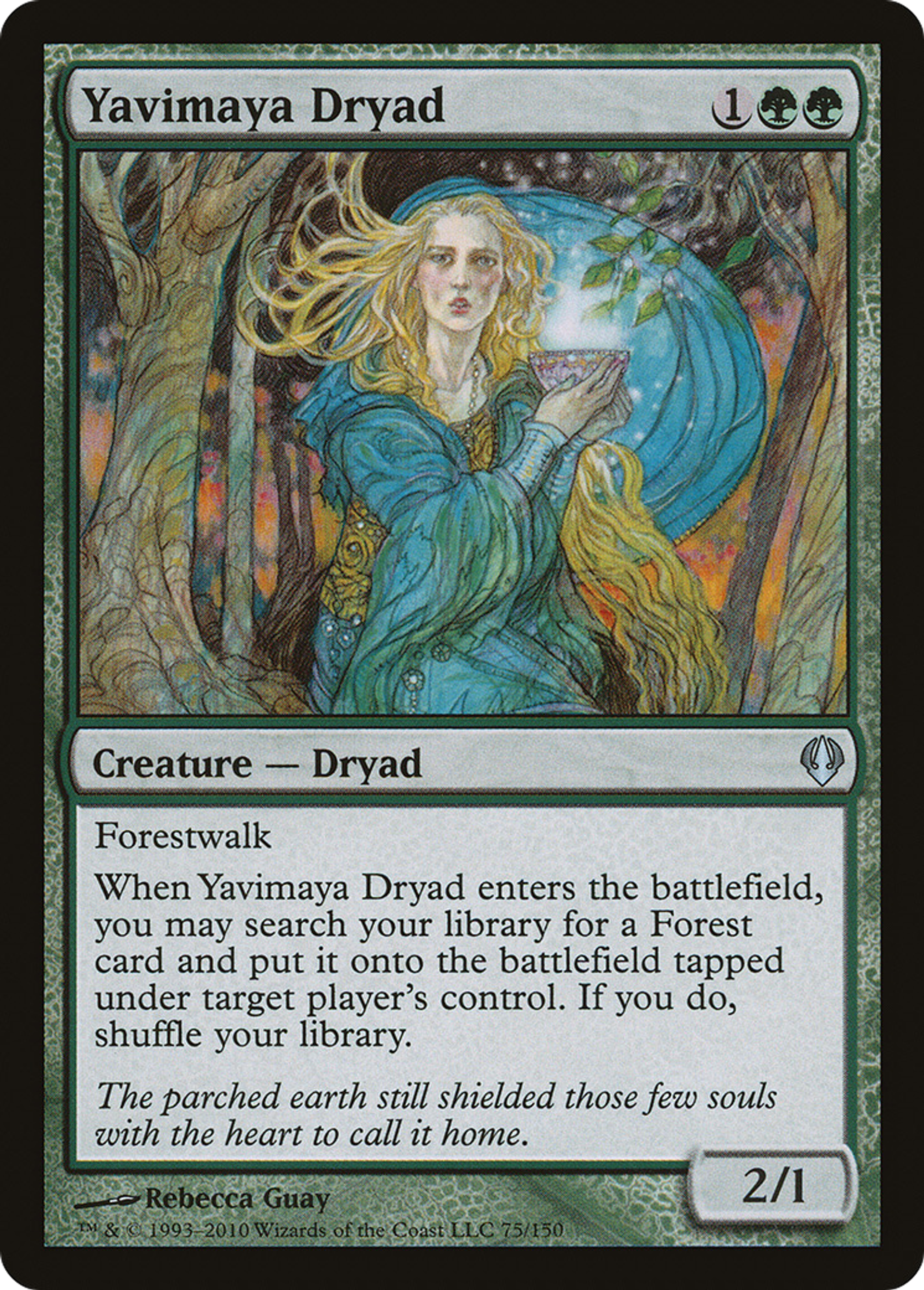 Yavimaya Dryad — Archenemy — Magic: The Gathering