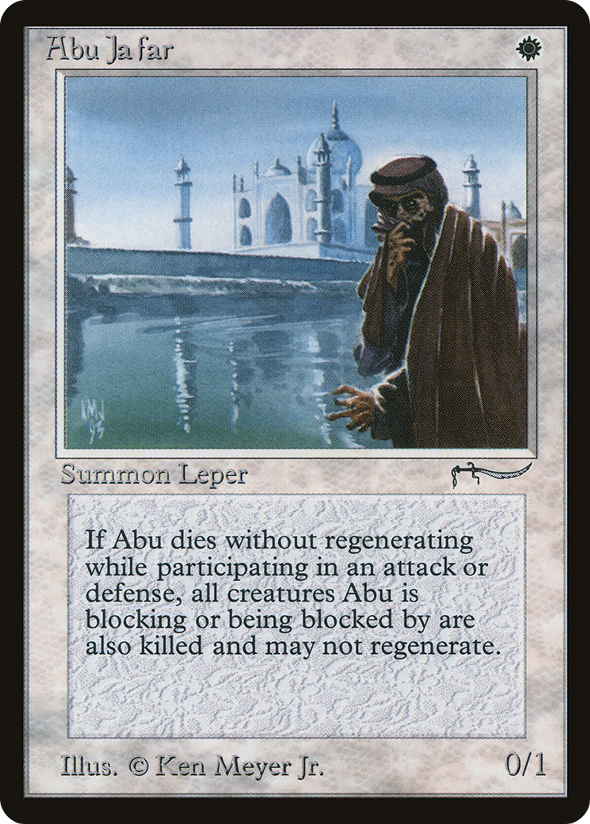 Abu Ja'far — Arabian Nights — Magic: The Gathering