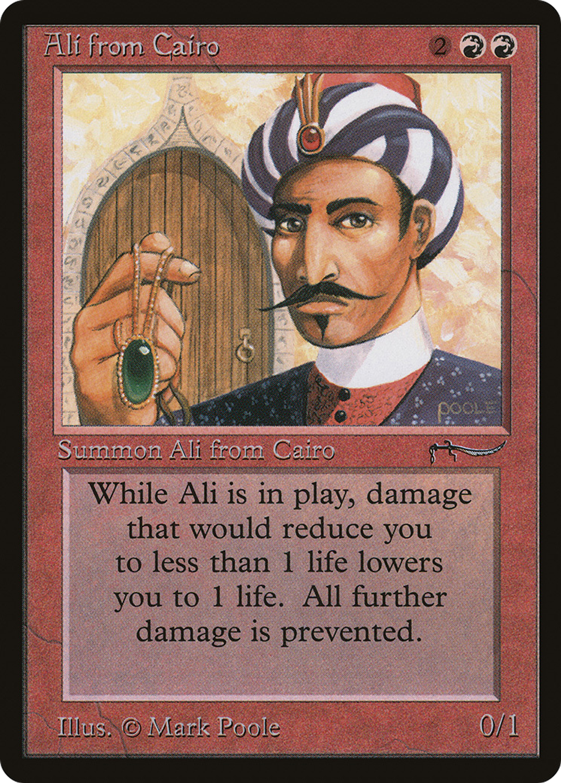 Ali from Cairo — Arabian Nights — Magic: The Gathering