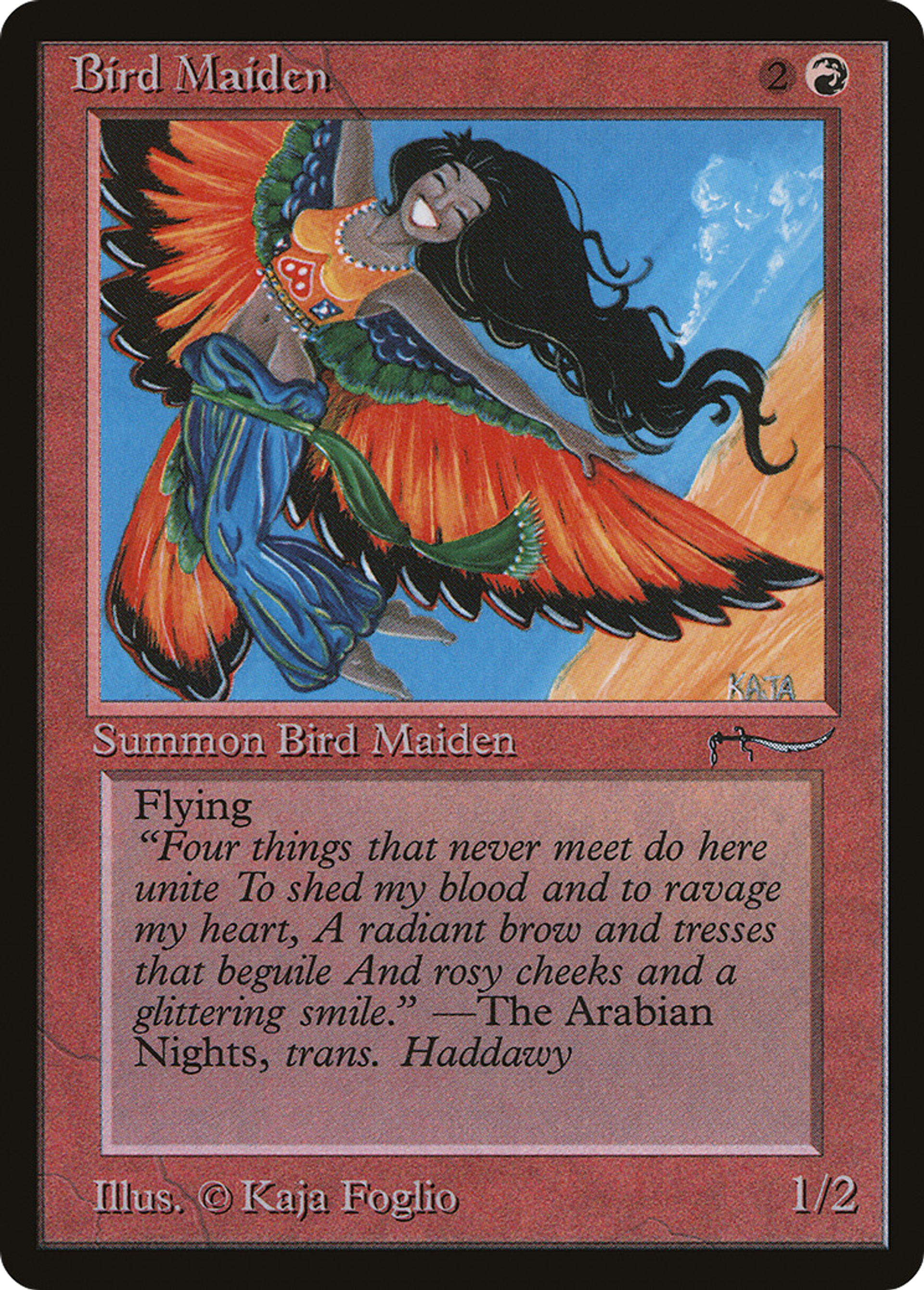 Bird Maiden — Arabian Nights — Magic: The Gathering
