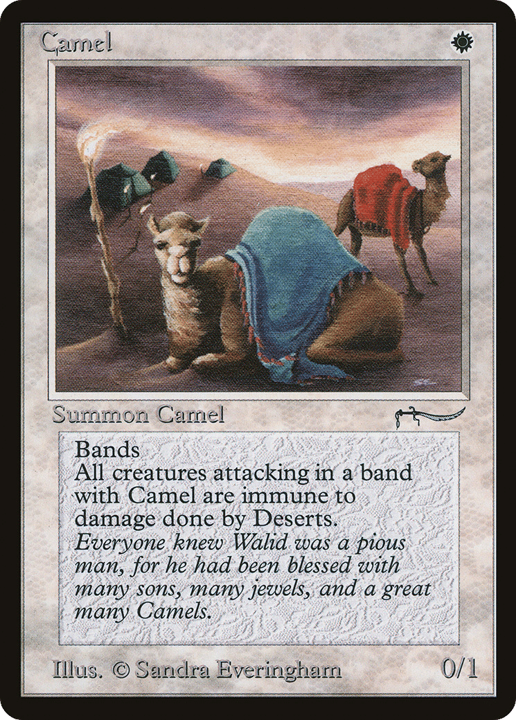 Camel — Arabian Nights — Magic: The Gathering