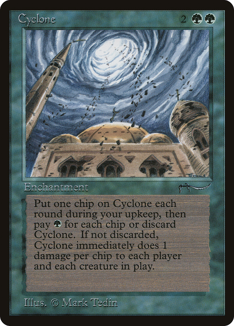 Cyclone — Arabian Nights — Magic: The Gathering