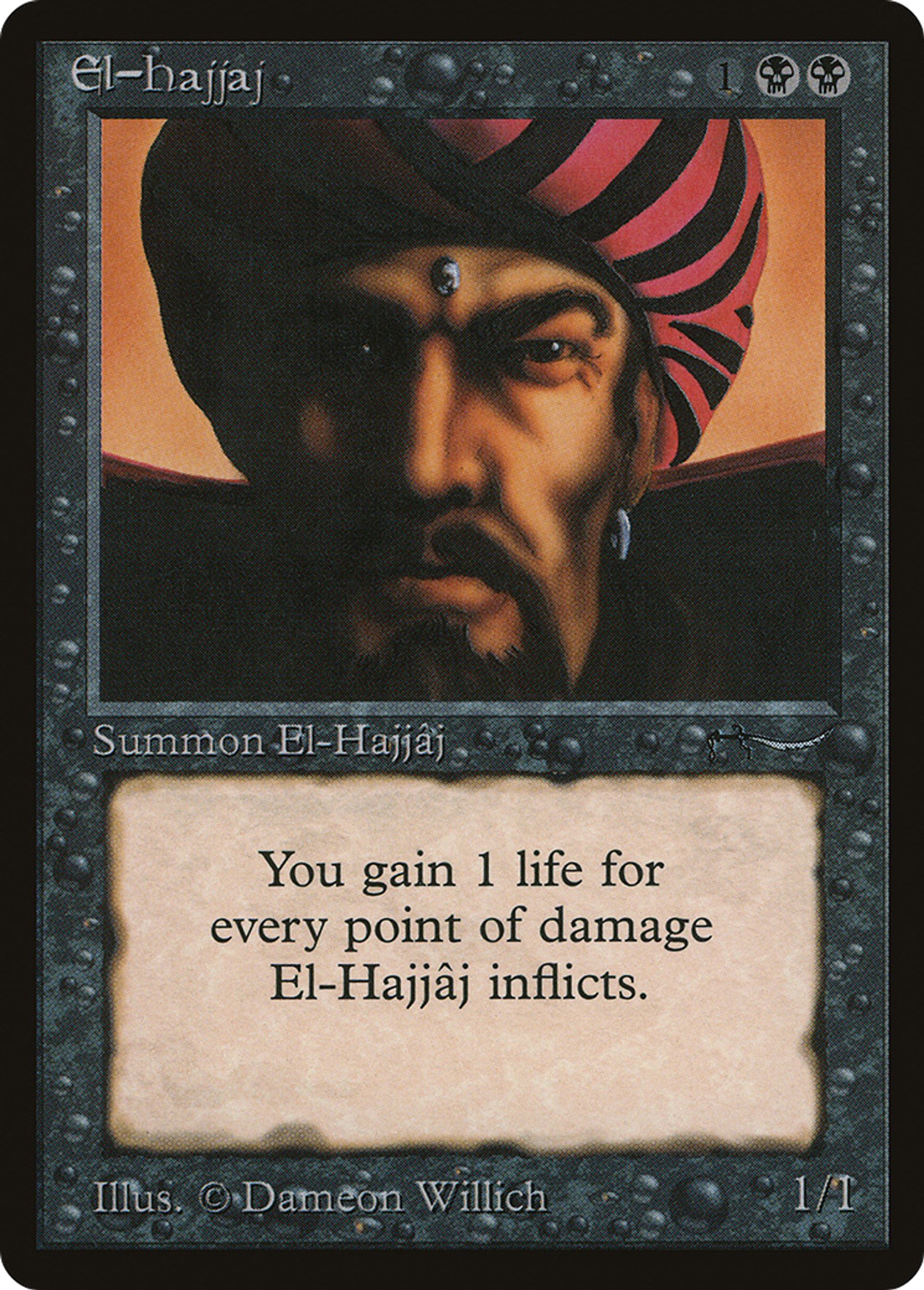 El-Hajjâj — Arabian Nights — Magic: The Gathering