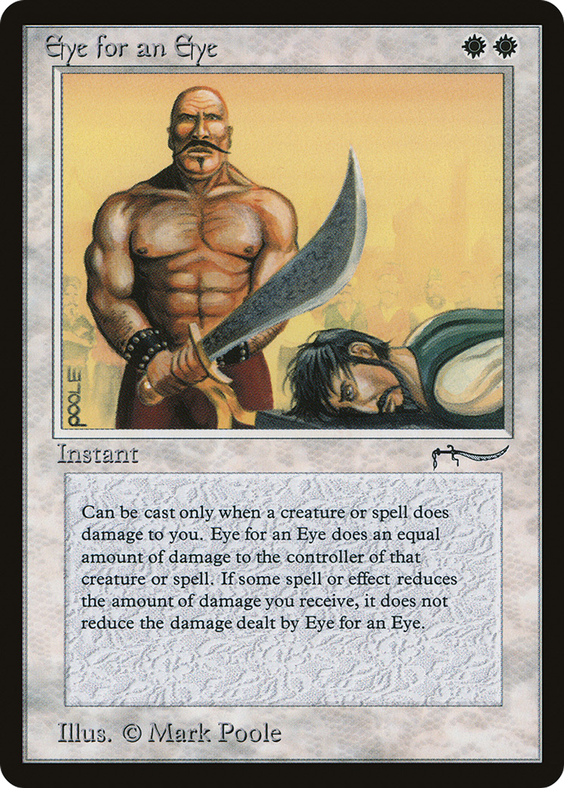 Eye for an Eye — Arabian Nights — Magic: The Gathering