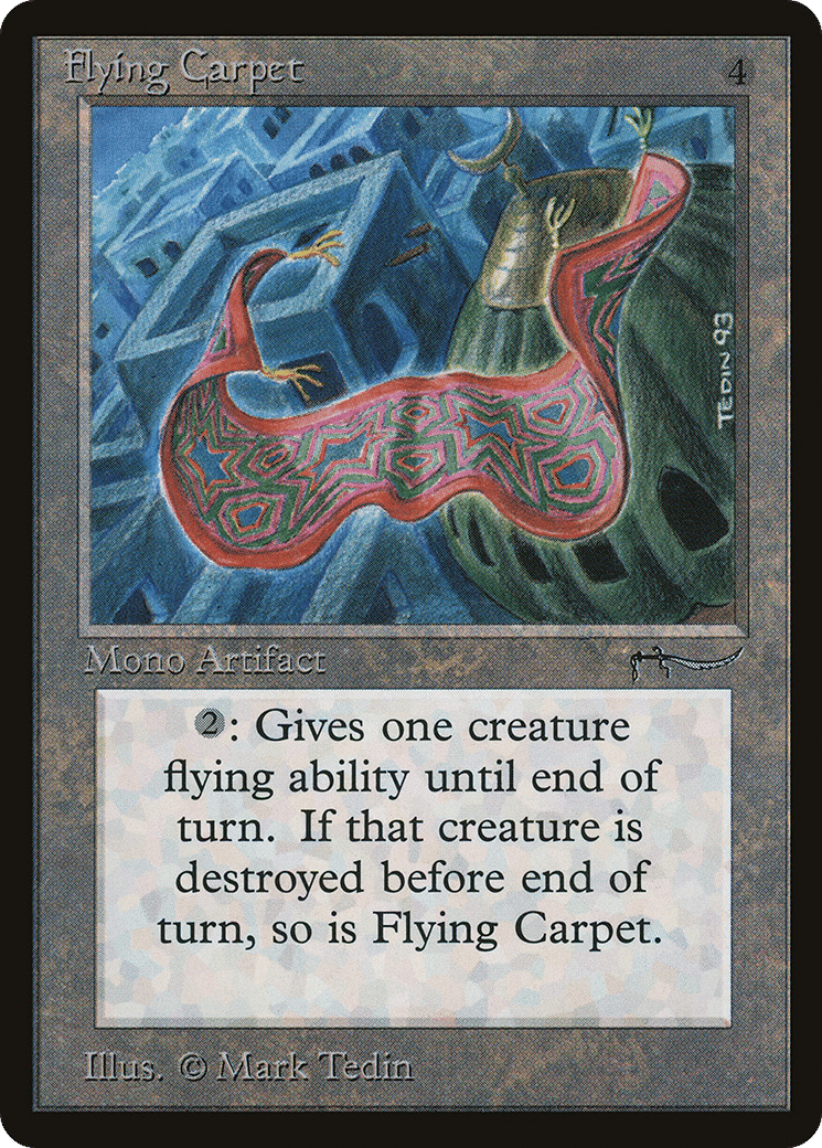 Flying Carpet — Arabian Nights — Magic: The Gathering