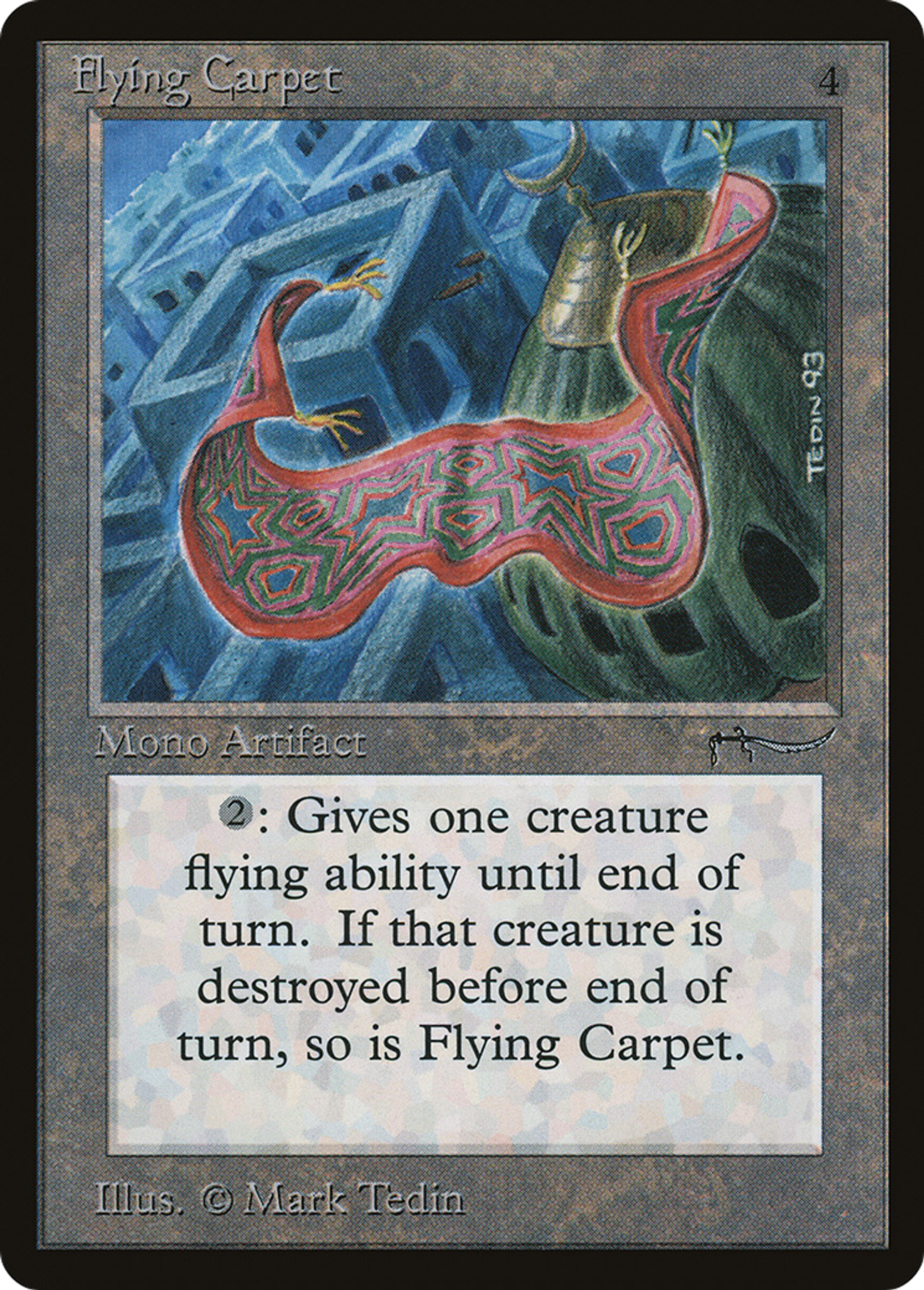 Flying Carpet — Arabian Nights — Magic: The Gathering