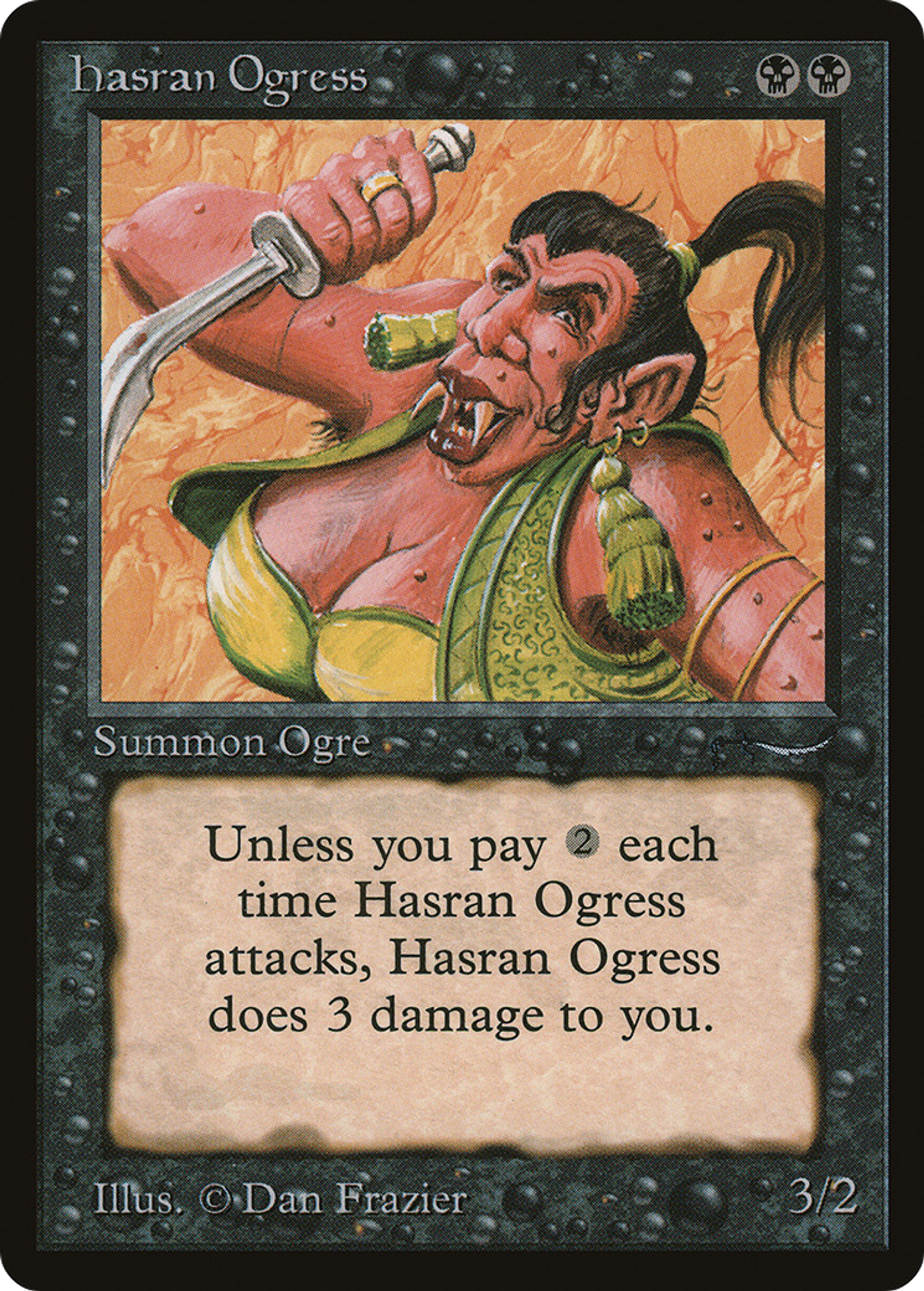 Hasran Ogress — Arabian Nights — Magic: The Gathering