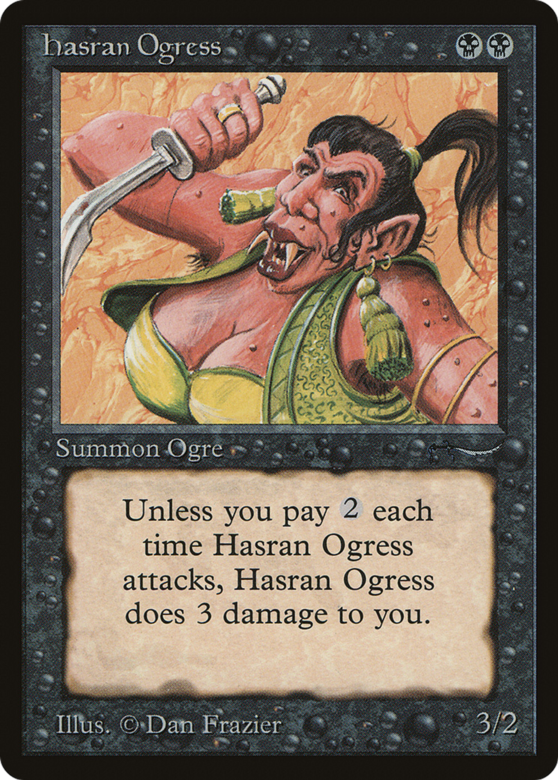 Hasran Ogress — Arabian Nights — Magic: The Gathering