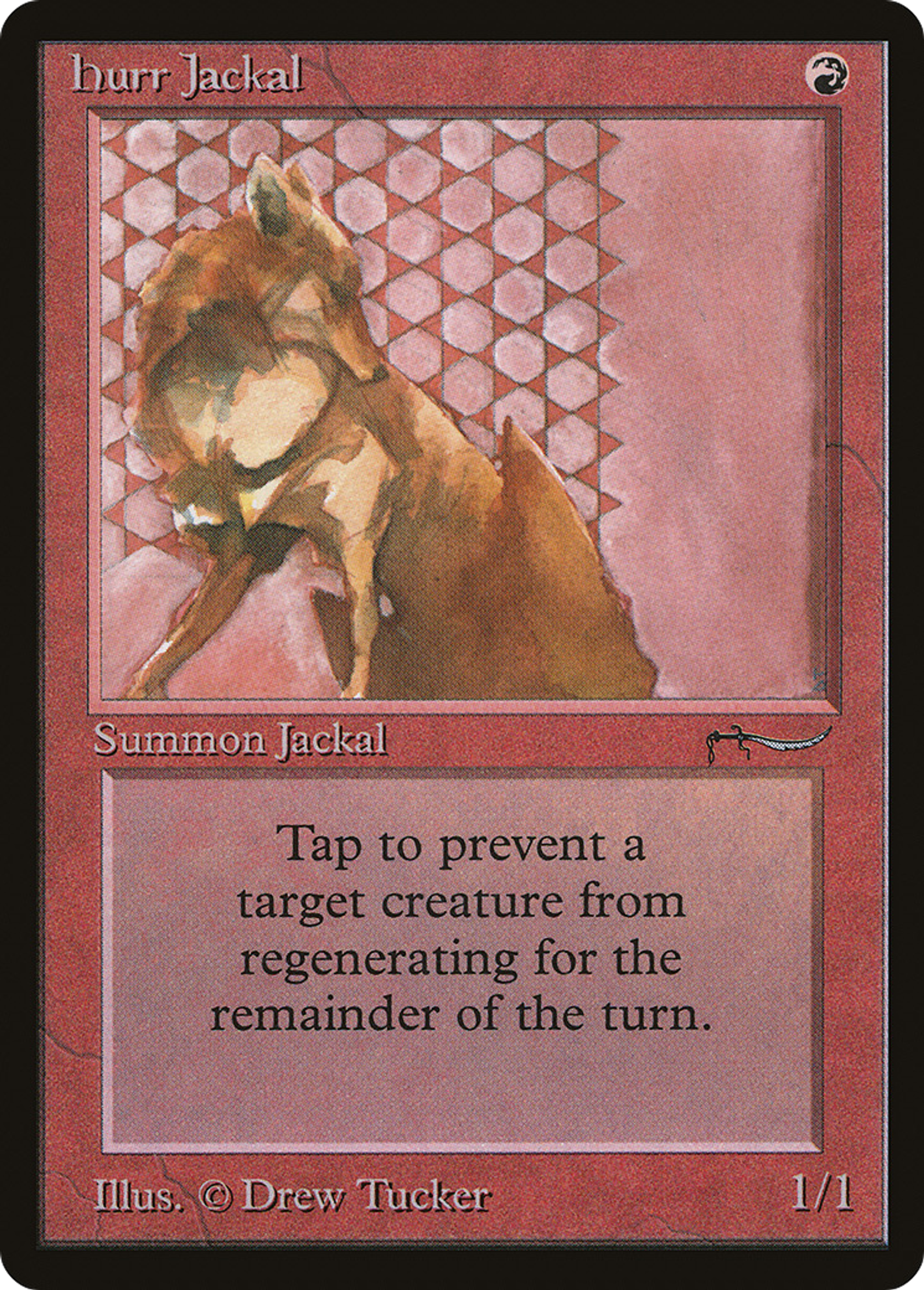 Hurr Jackal — Arabian Nights — Magic: The Gathering