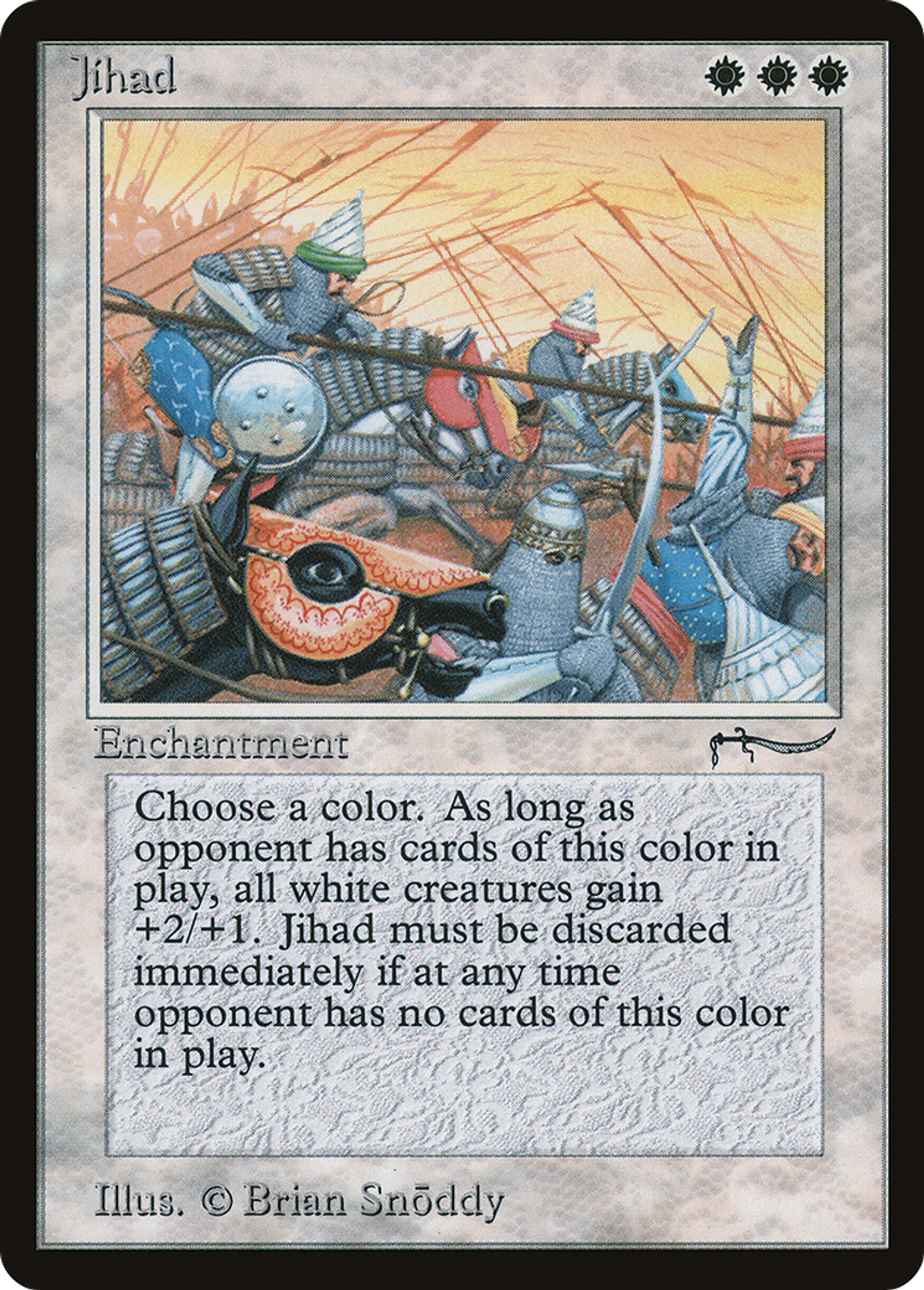 Jihad — Arabian Nights — Magic: The Gathering
