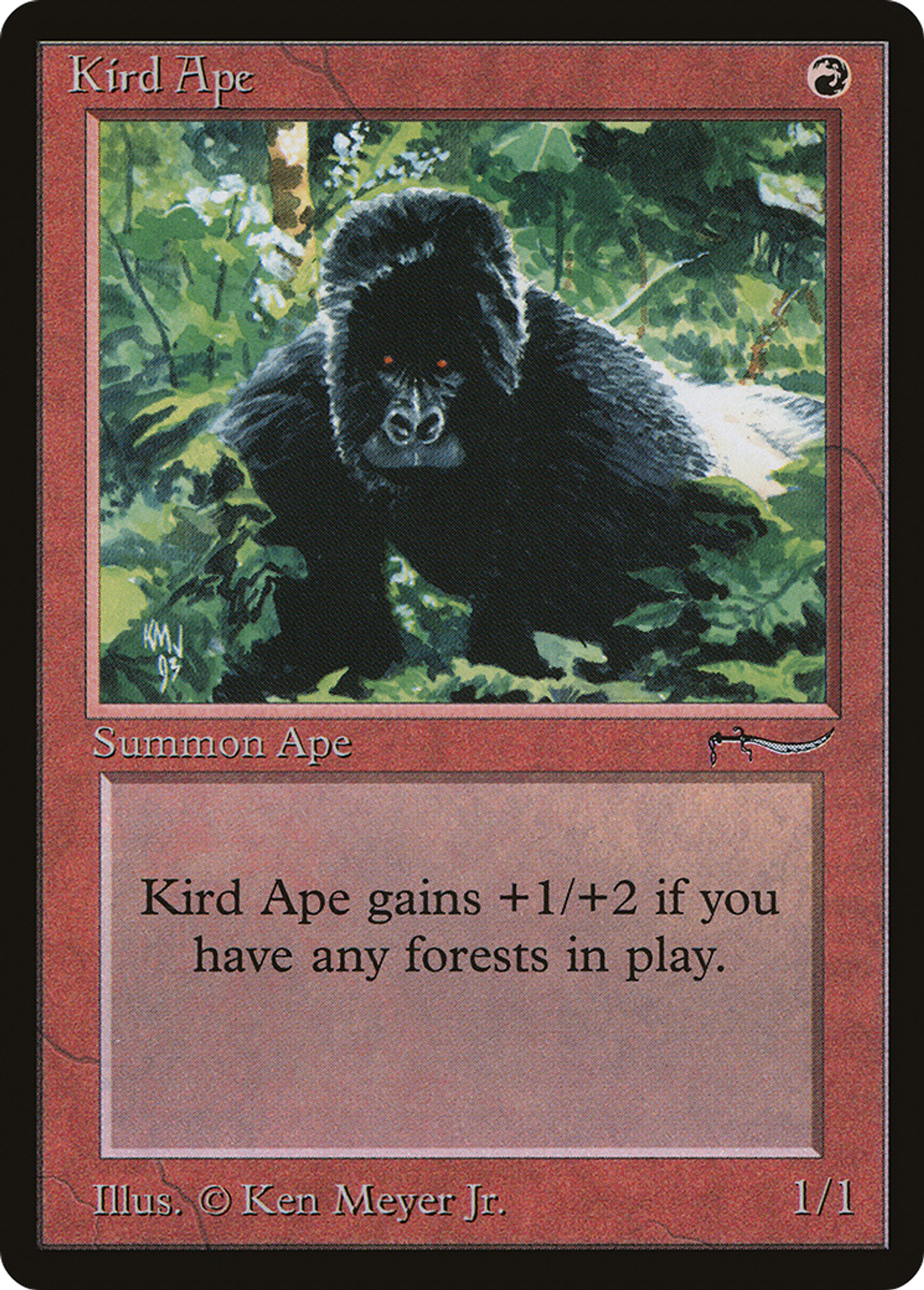 Kird Ape — Arabian Nights — Magic: The Gathering