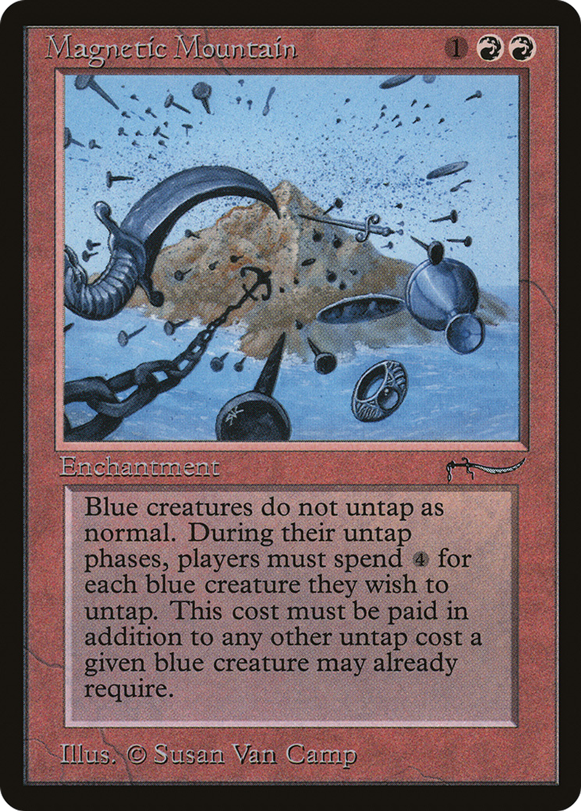 Magnetic Mountain — Arabian Nights — Magic: The Gathering