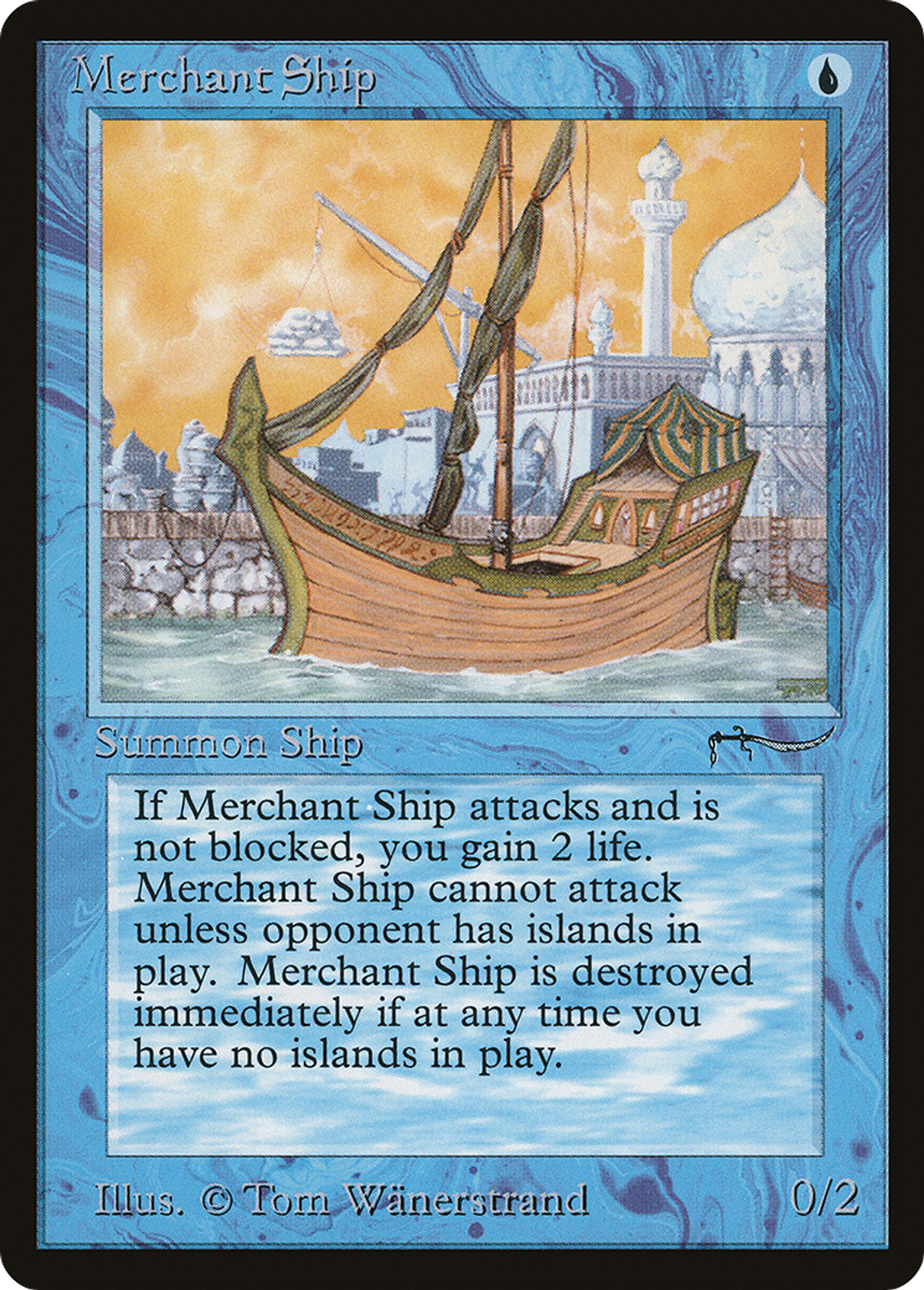 Merchant Ship — Arabian Nights — Magic: The Gathering