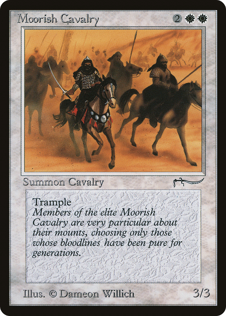 Moorish Cavalry — Arabian Nights — Magic: The Gathering