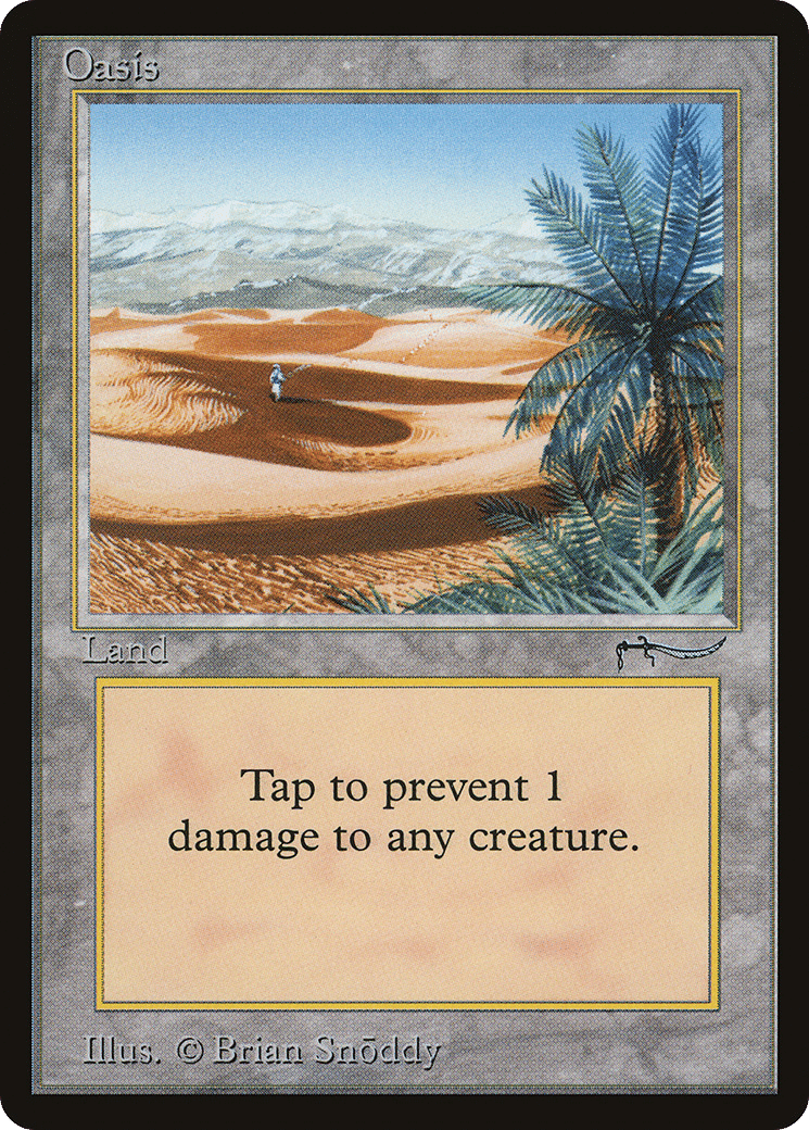 Oasis — Arabian Nights — Magic: The Gathering