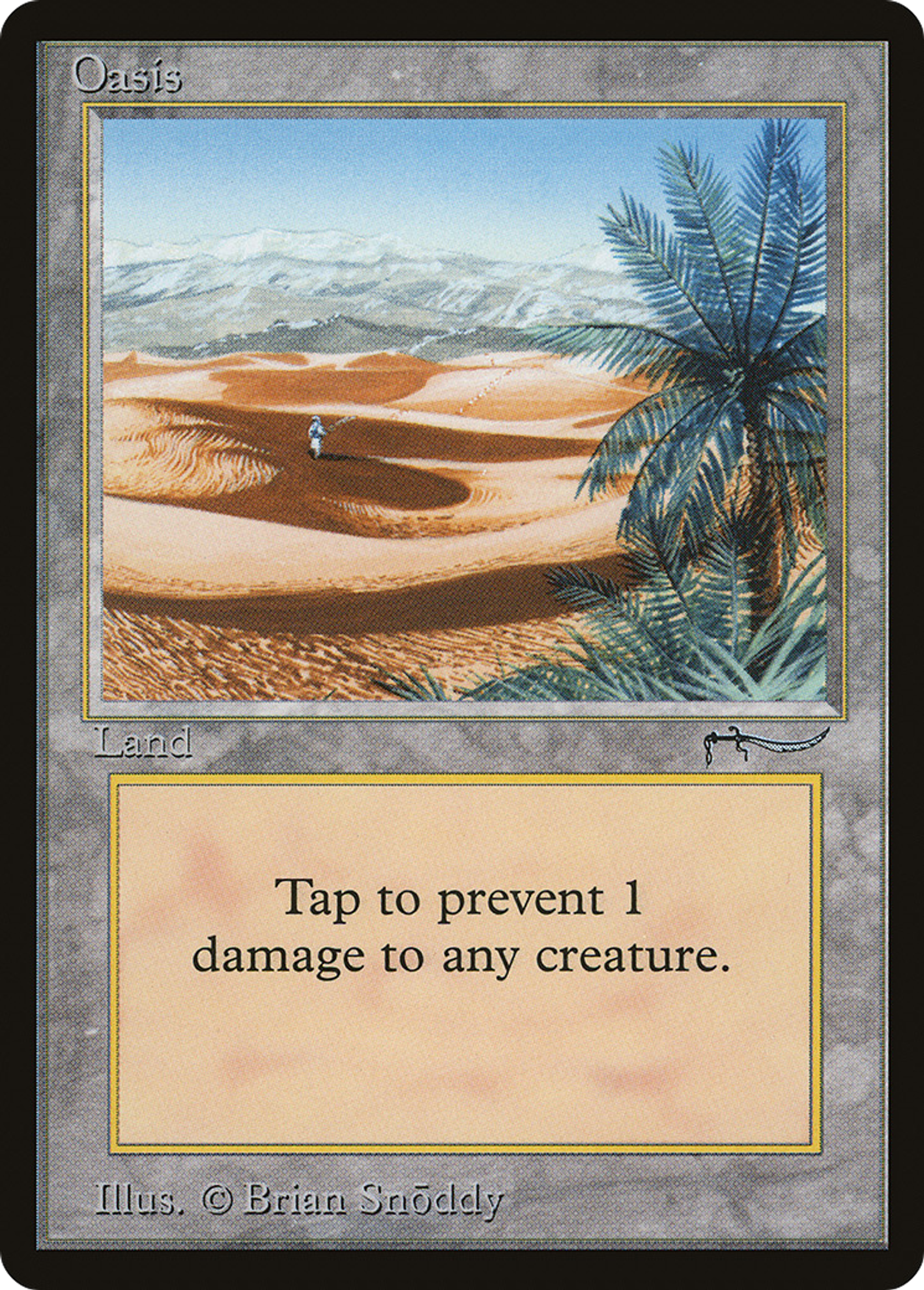 Oasis — Arabian Nights — Magic: The Gathering