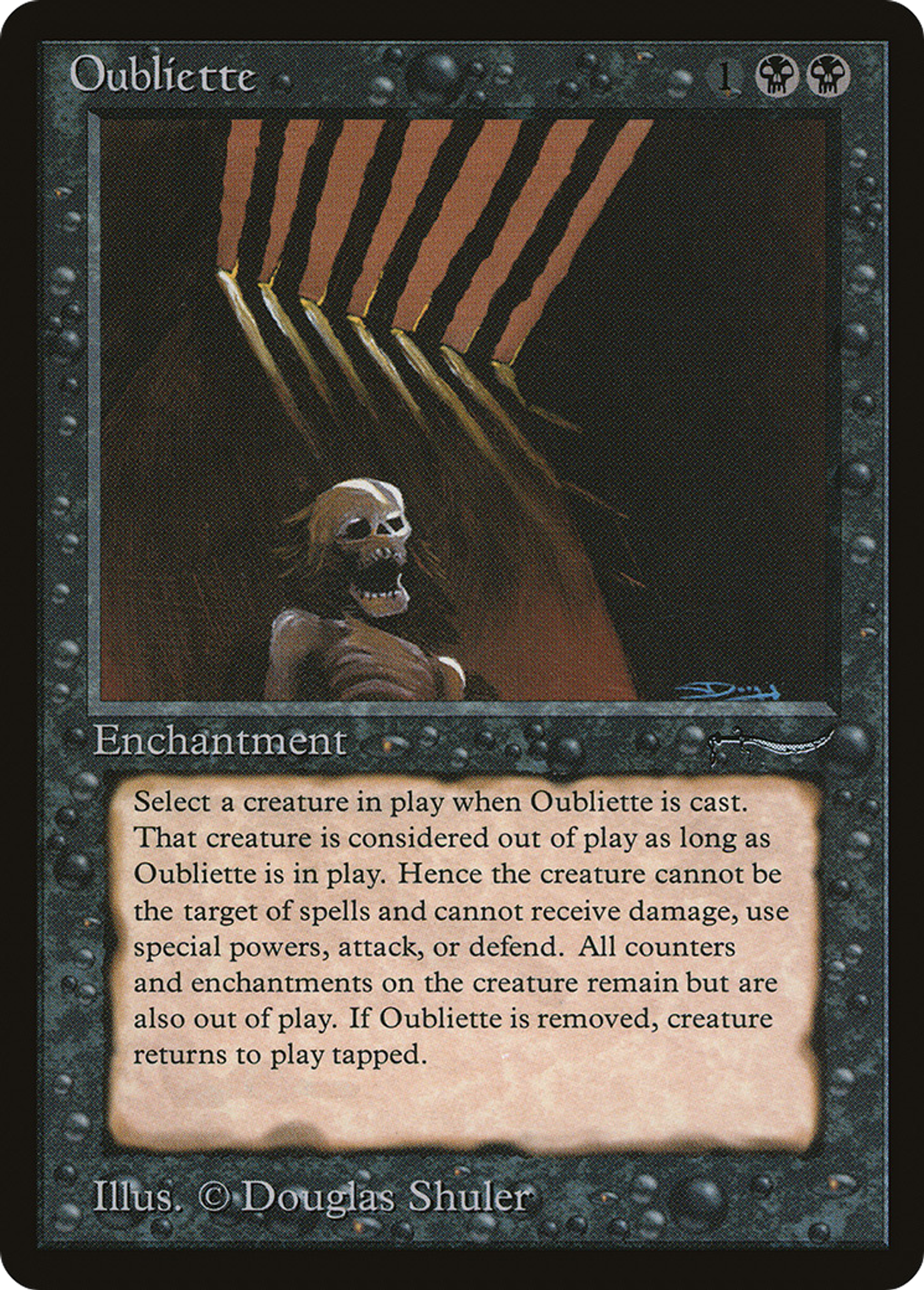 Oubliette — Arabian Nights — Magic: The Gathering