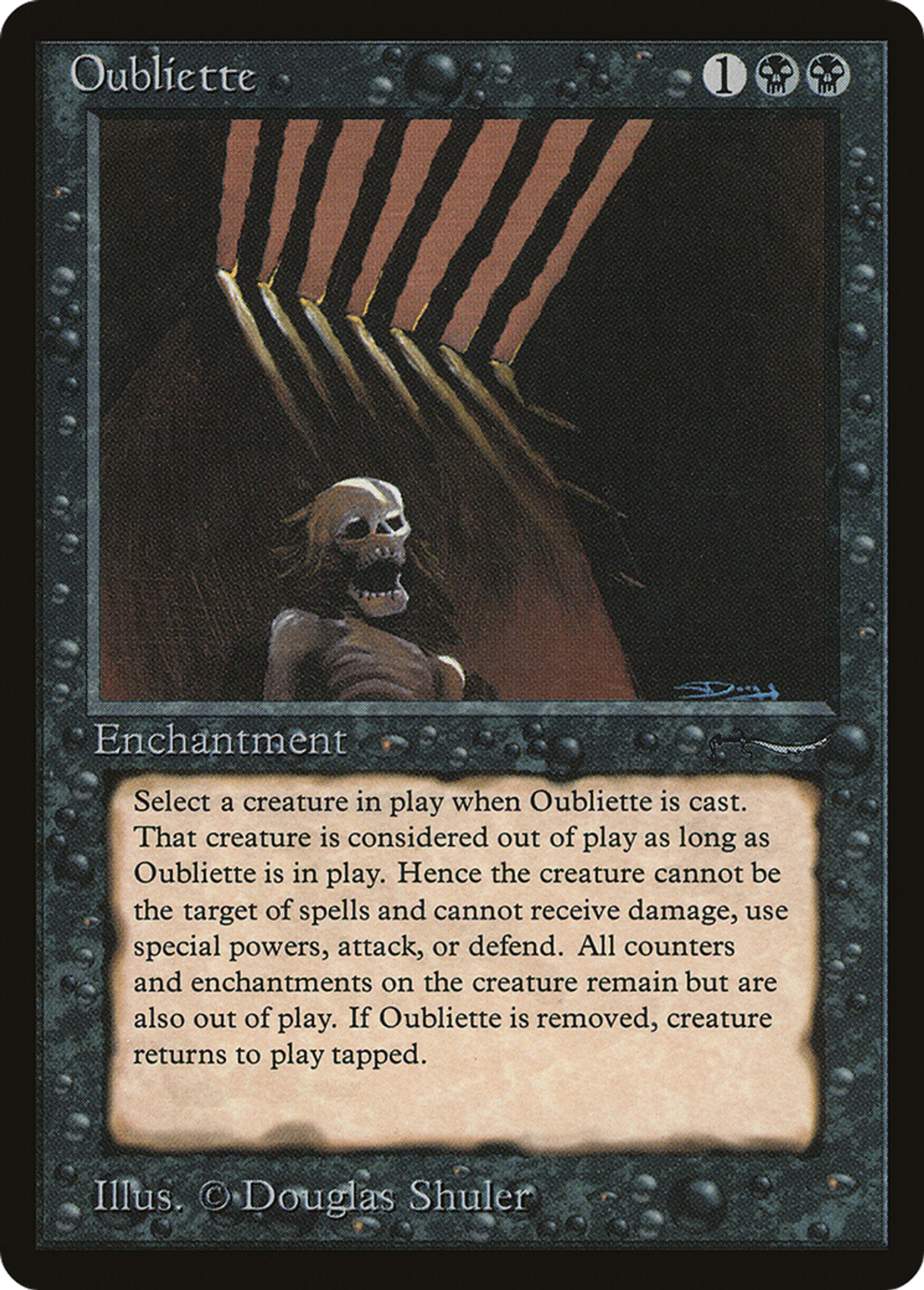 Oubliette — Arabian Nights — Magic: The Gathering