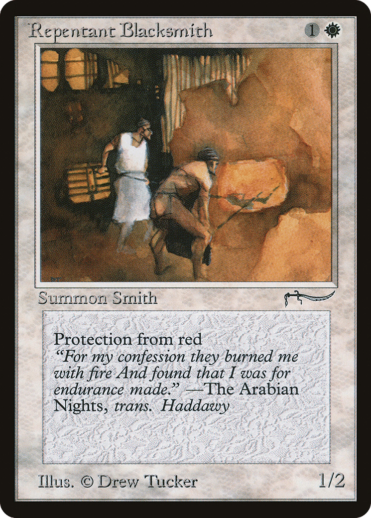 Repentant Blacksmith — Arabian Nights — Magic: The Gathering