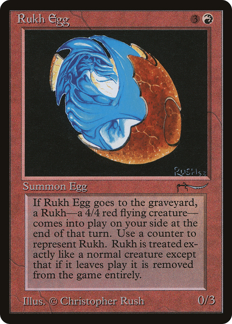 Rukh Egg — Arabian Nights — Magic: The Gathering