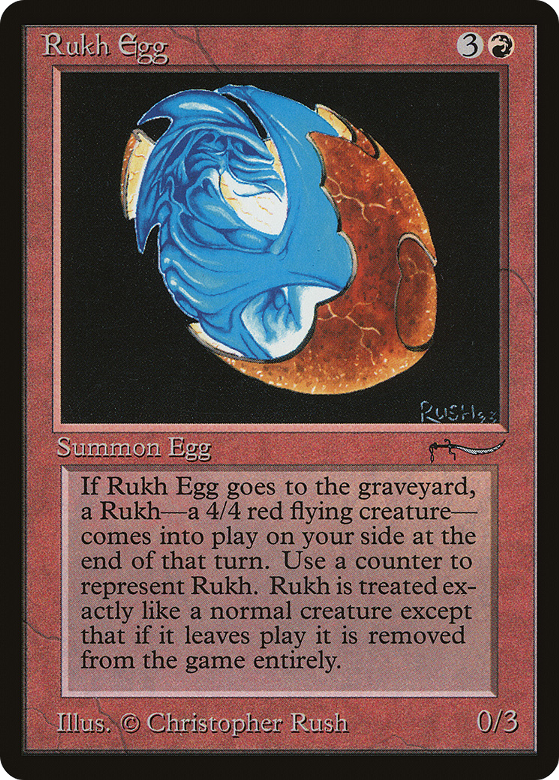 Rukh Egg — Arabian Nights — Magic: The Gathering