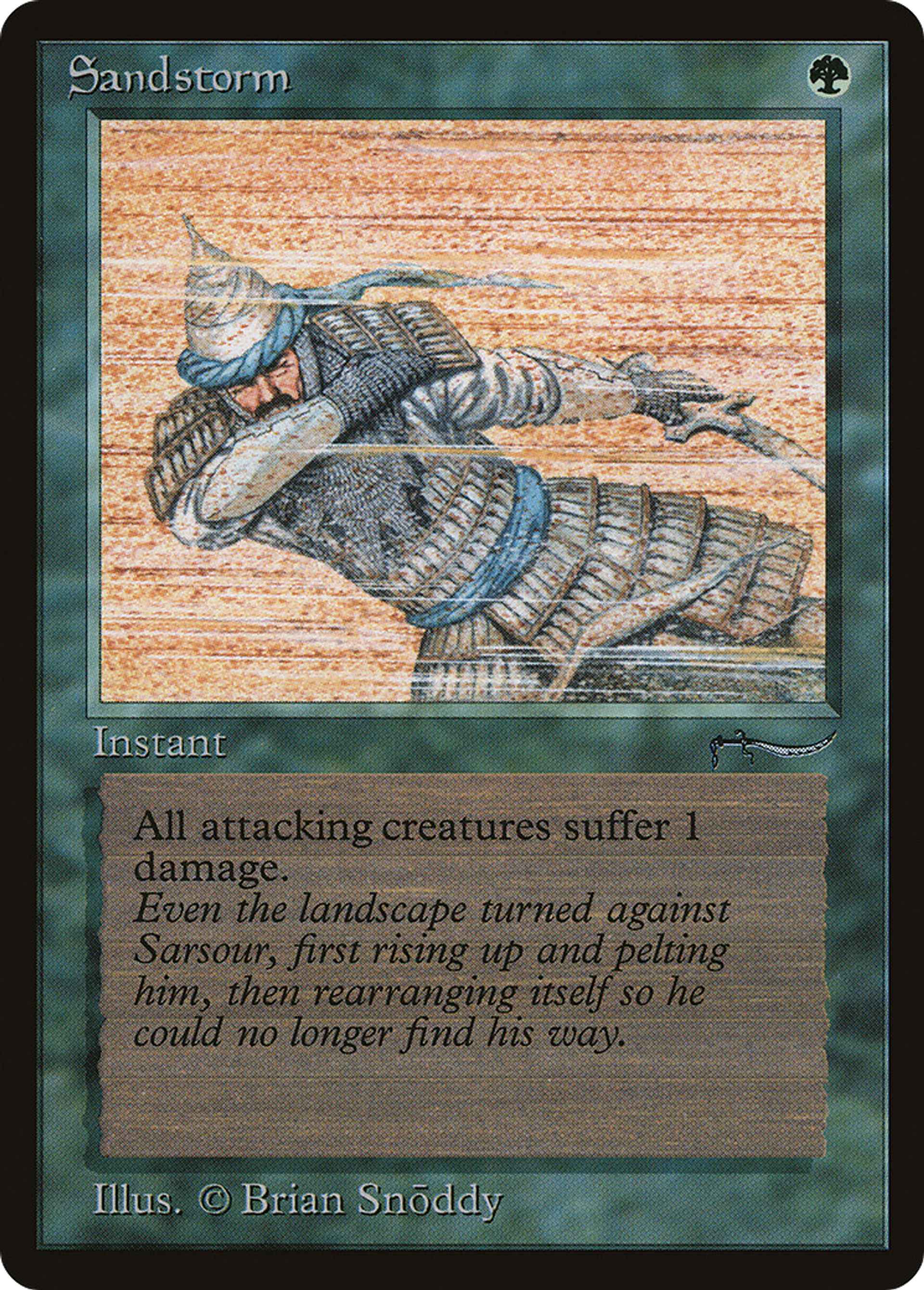 Sandstorm — Arabian Nights — Magic: The Gathering