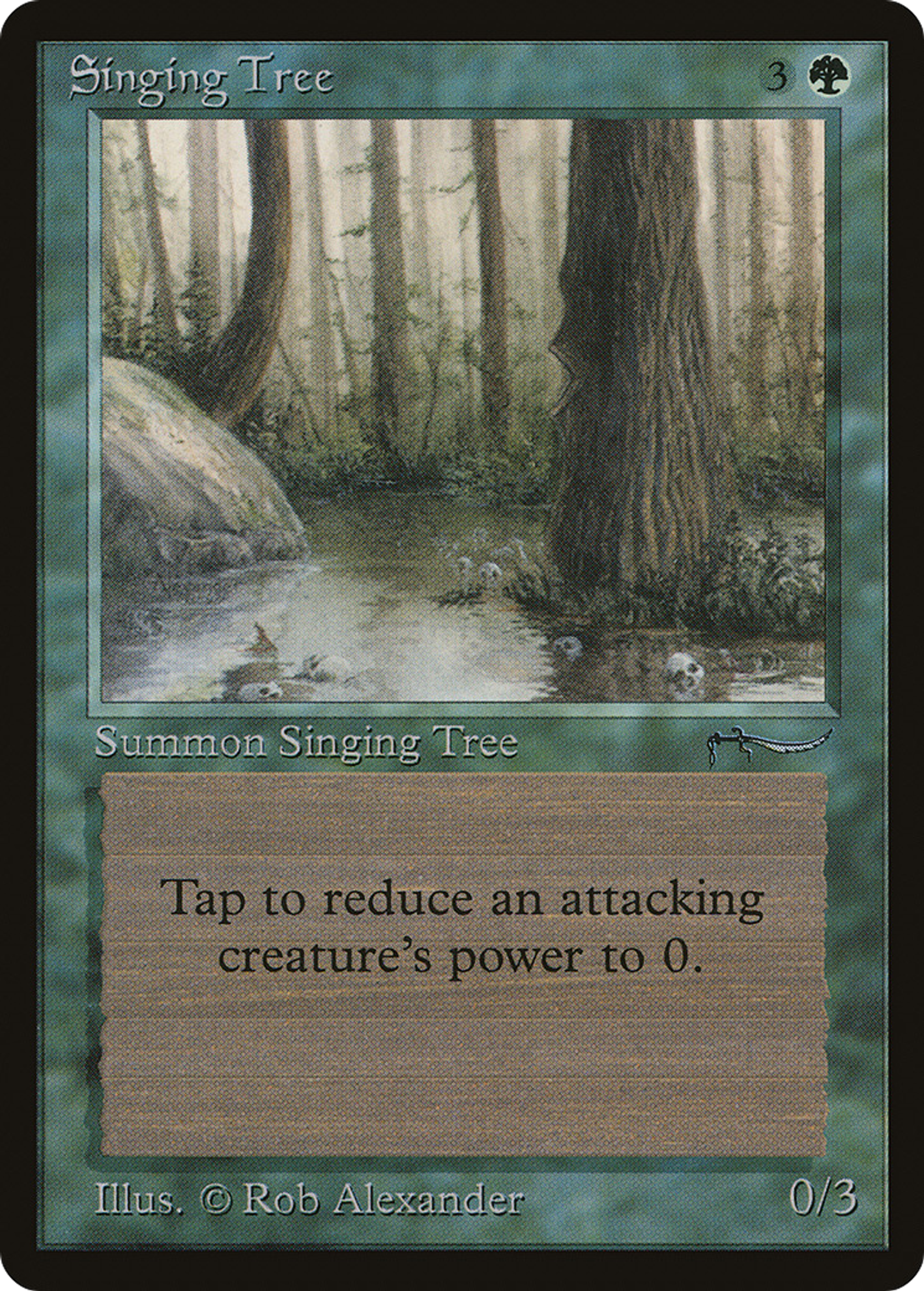 Singing Tree — Arabian Nights — Magic: The Gathering