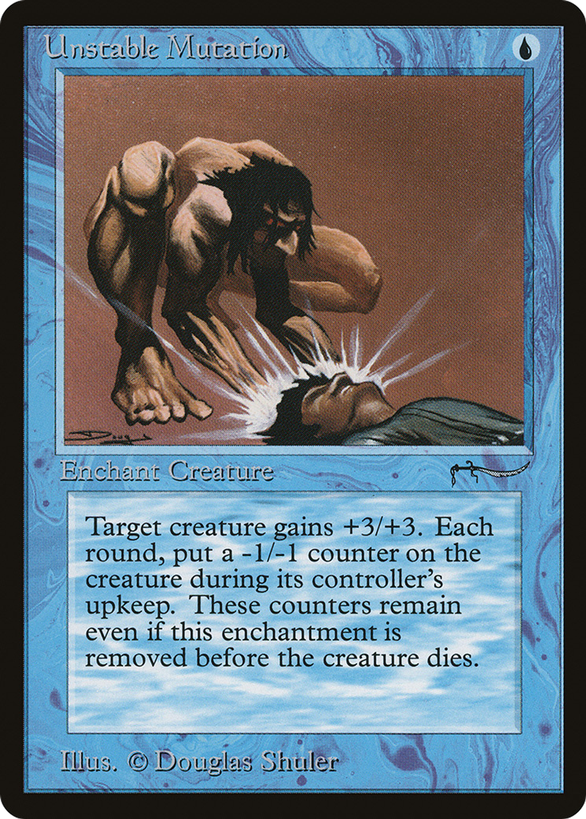 Unstable Mutation — Arabian Nights — Magic: The Gathering