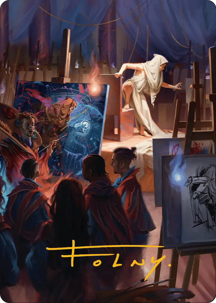 Archaeomancer — Secrets of Strixhaven Art Series — Magic: The Gathering